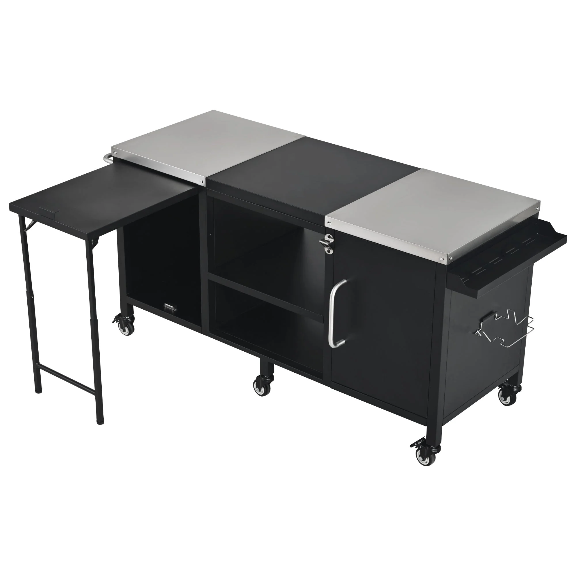 K&K 72.4' Large Grill Table for Big Green Egg - Image 62