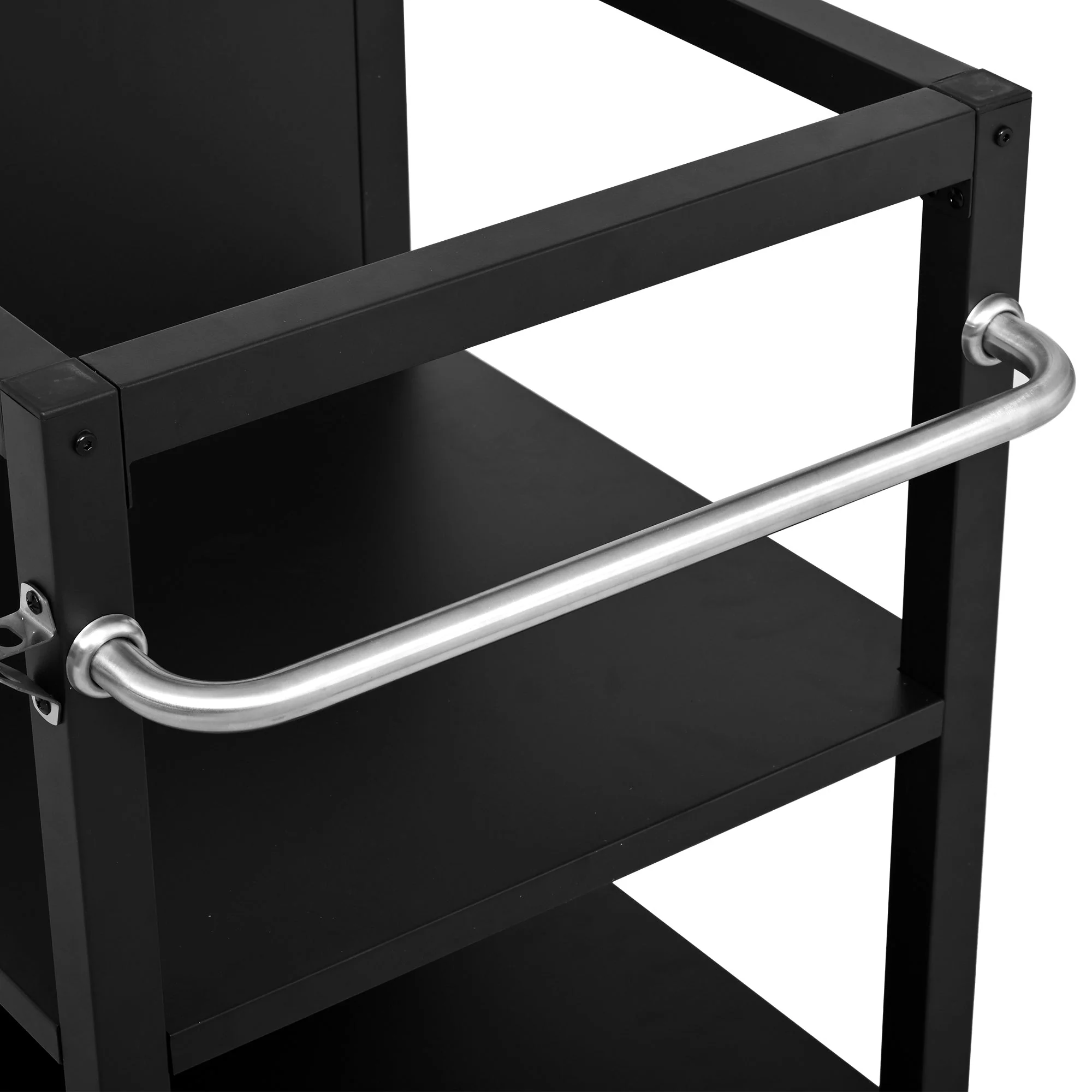 K&K 76.6' Outdoor Grill Cart with Storage Cabinet - Image 19