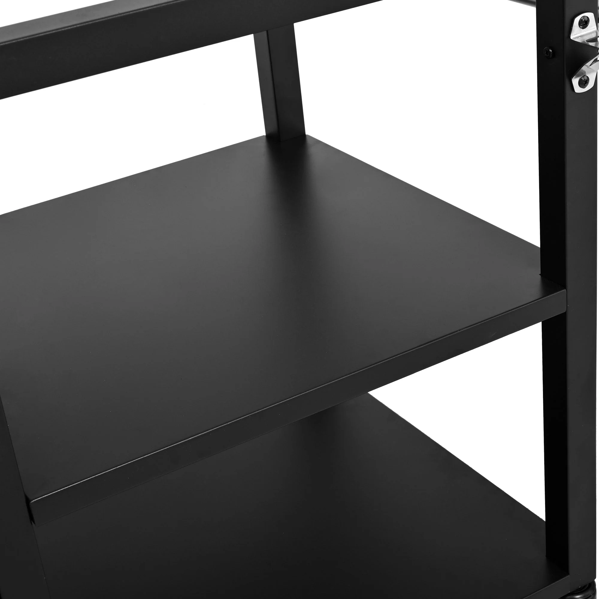 K&K 76.6' Outdoor Grill Cart with Storage Cabinet - Image 23