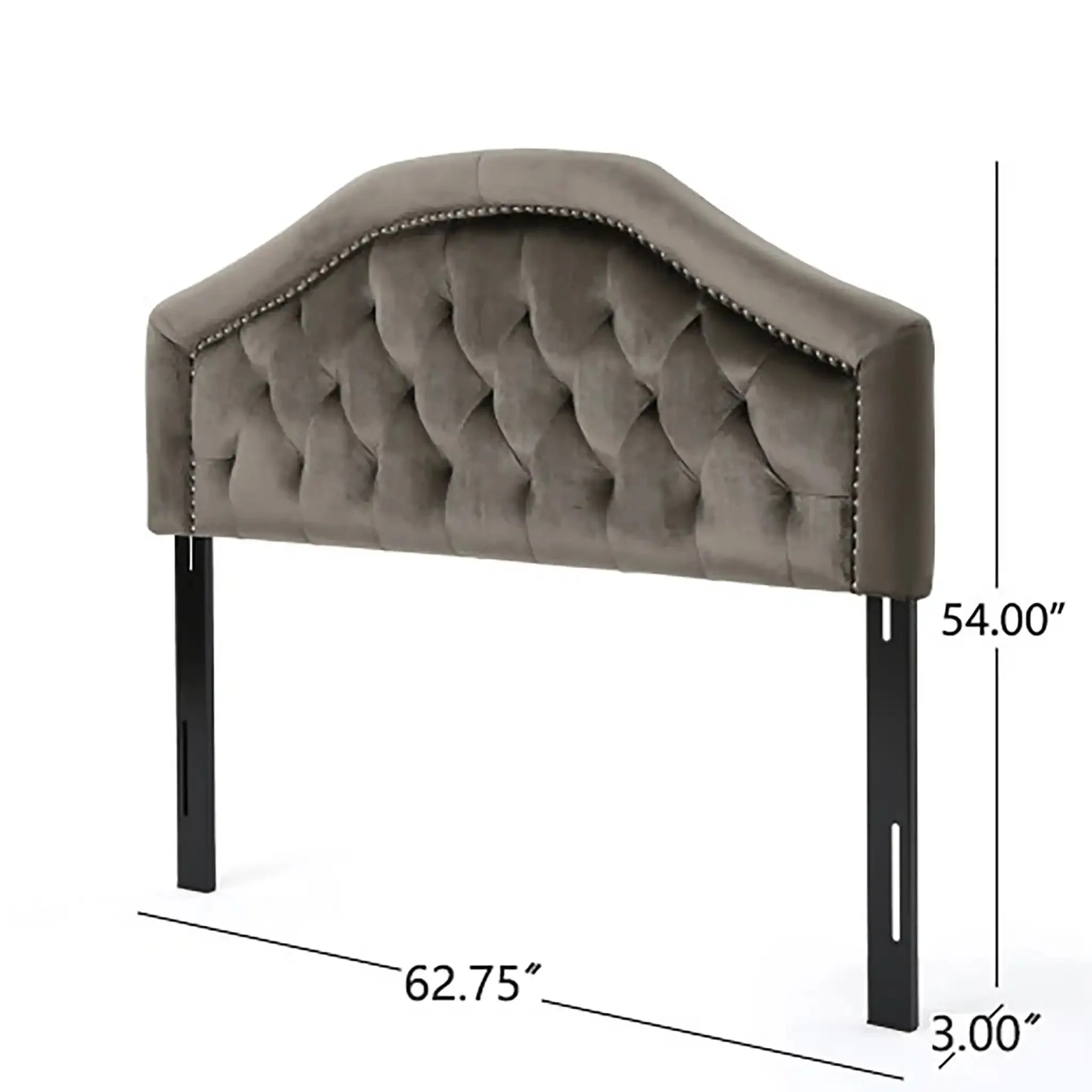 Kaarina - Contemporary Tufted Fabric Headboard - Image 10