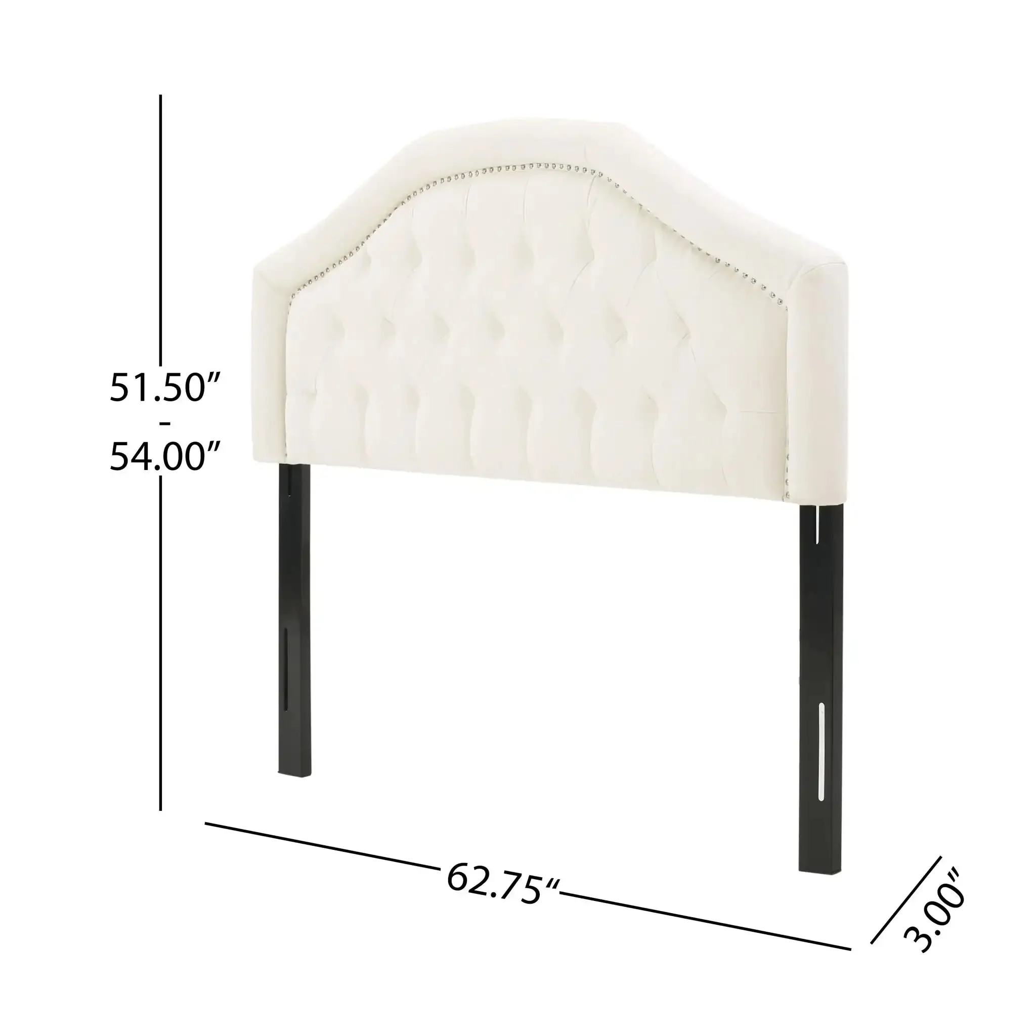 Kaarina - Contemporary Tufted Fabric Headboard - Image 15