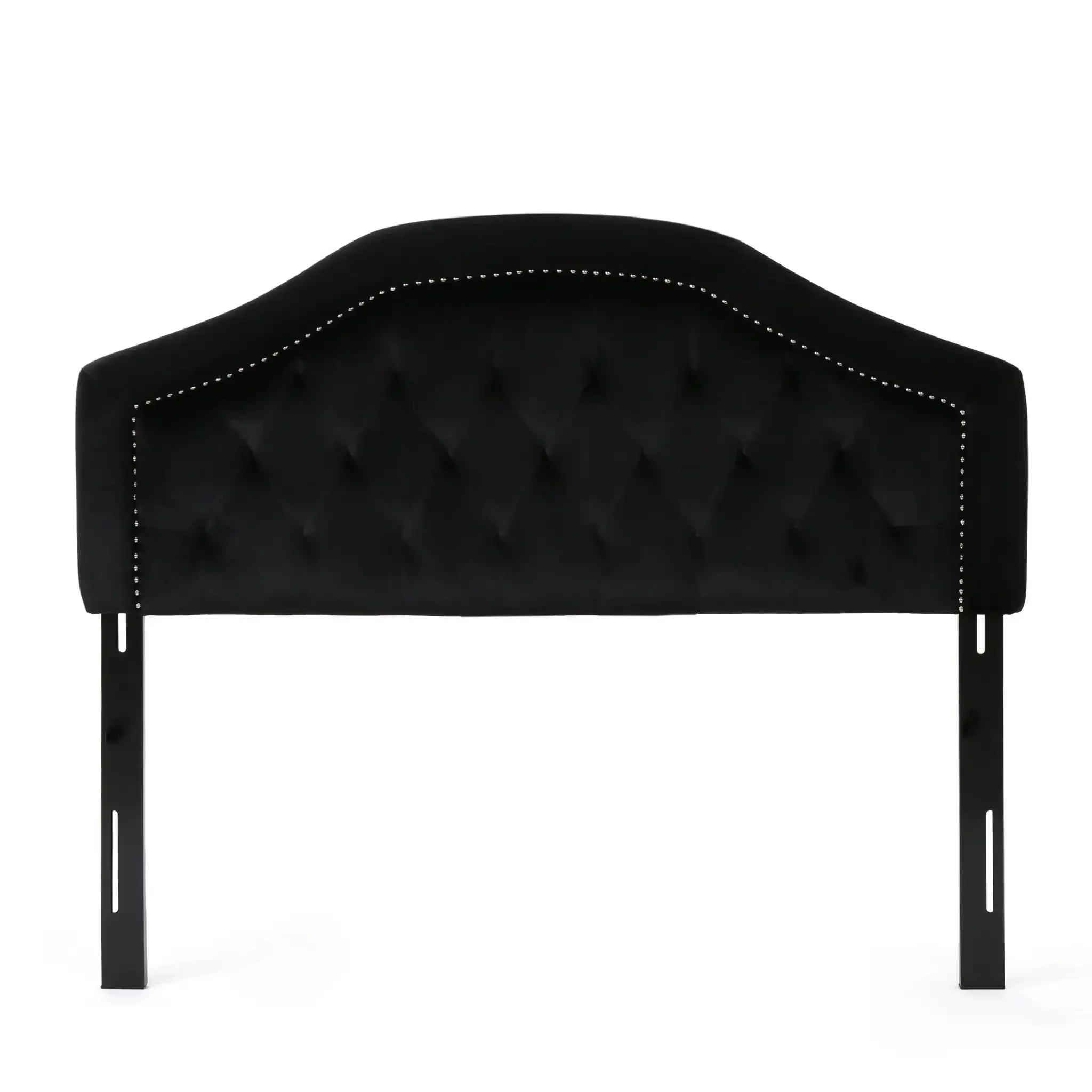 Kaarina - Contemporary Tufted Fabric Headboard - Image 4