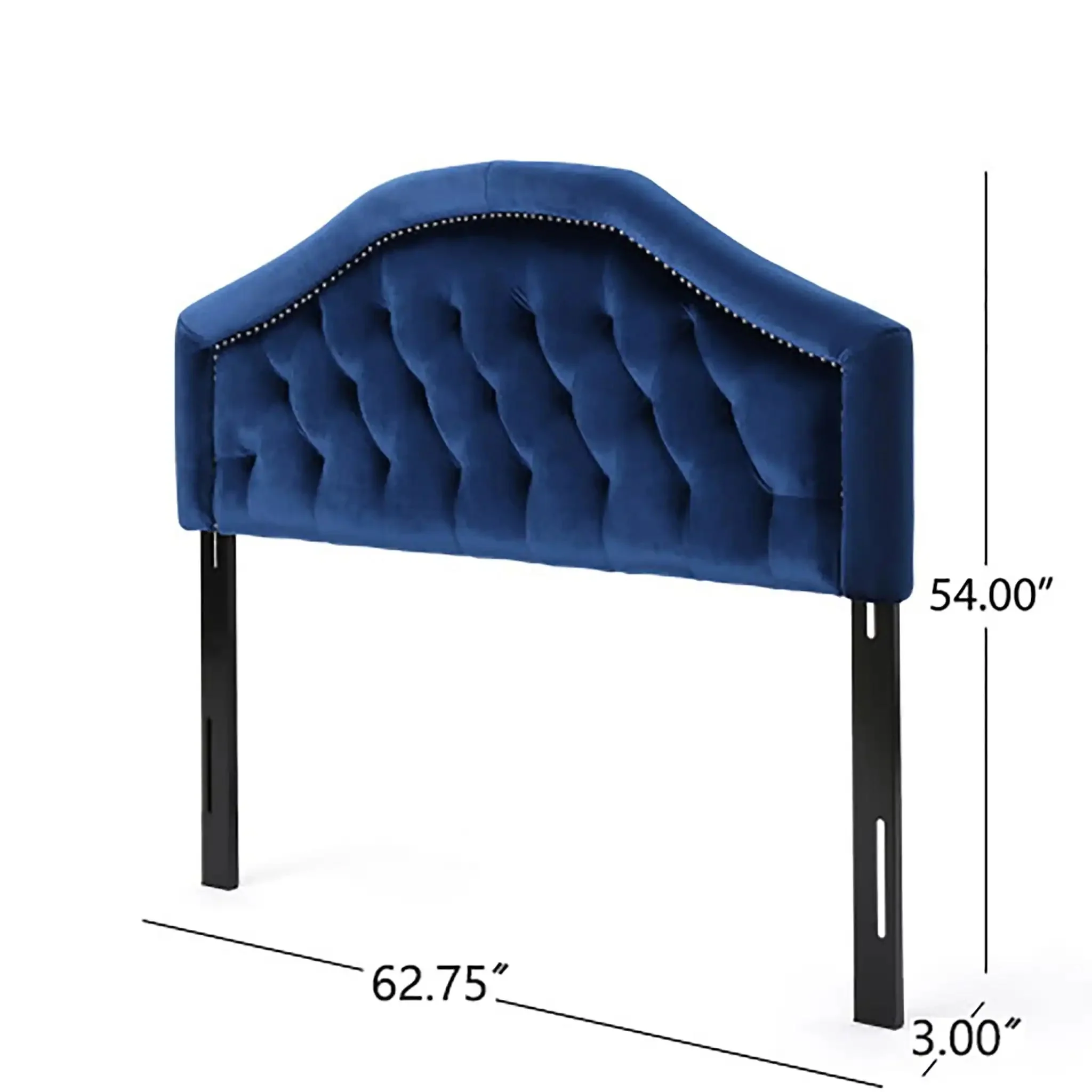 Kaarina - Contemporary Tufted Fabric Headboard - Image 9