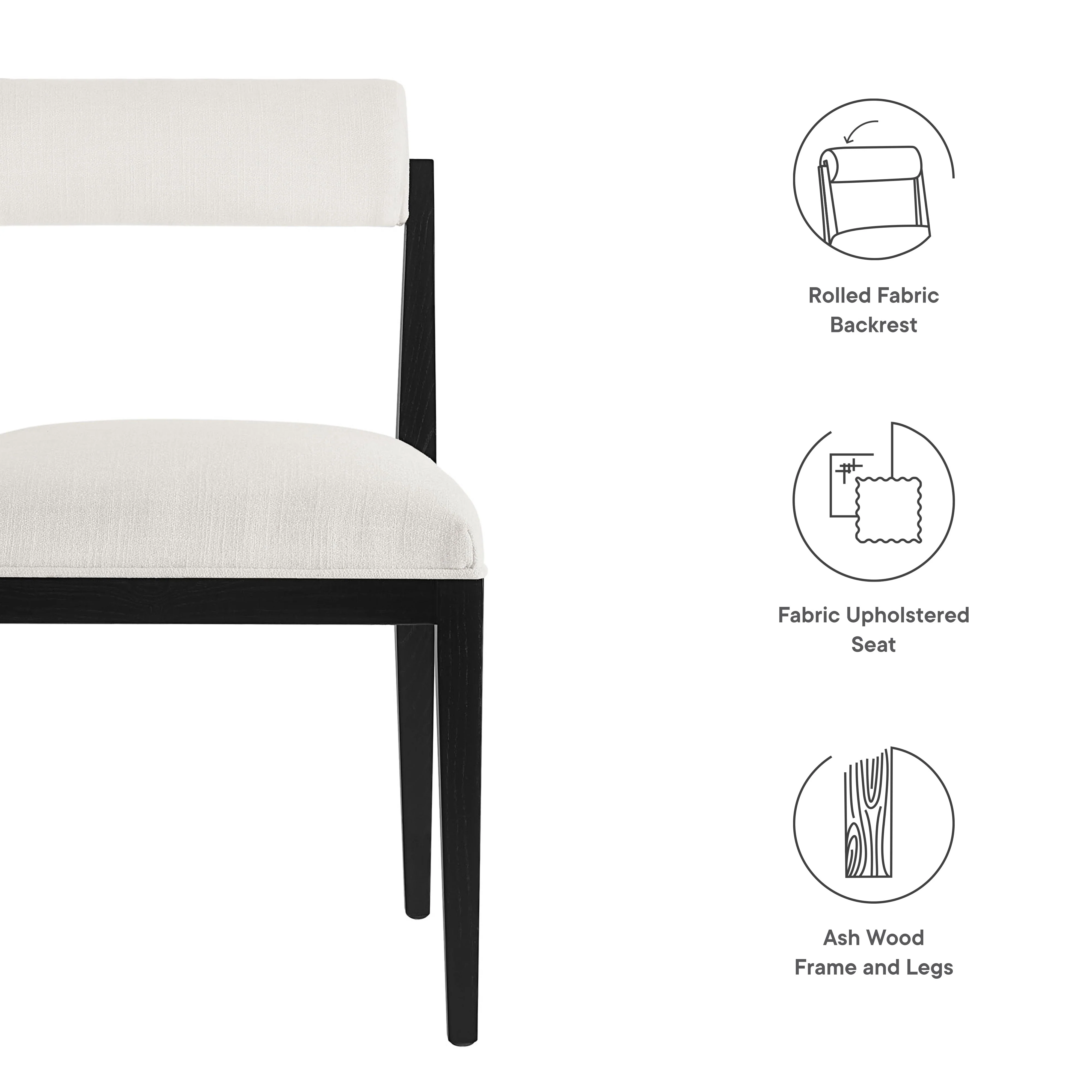 Kai Fabric Dining Chair by Modway - Image 17