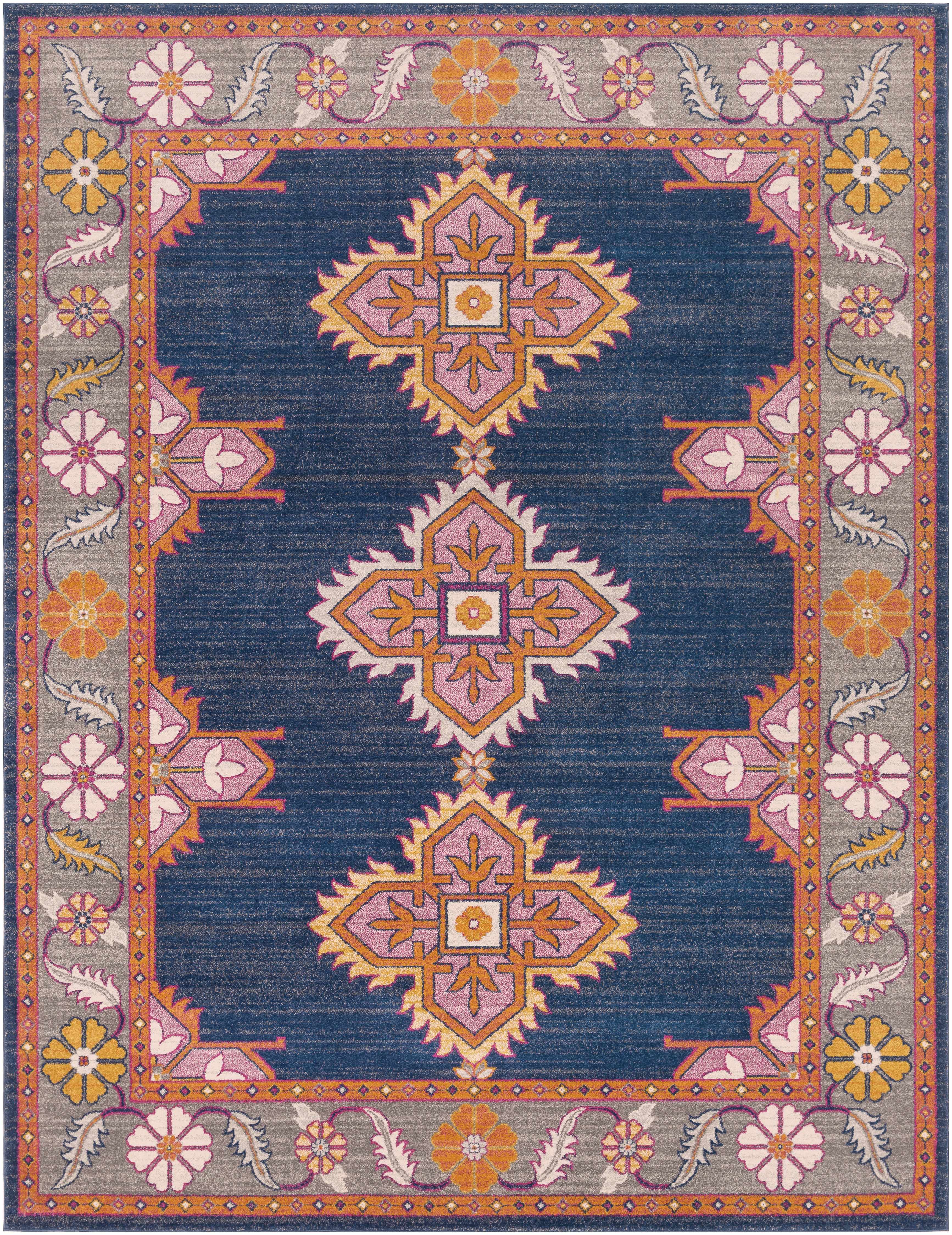 Kaitlyn Navy Area Rug - Image 10