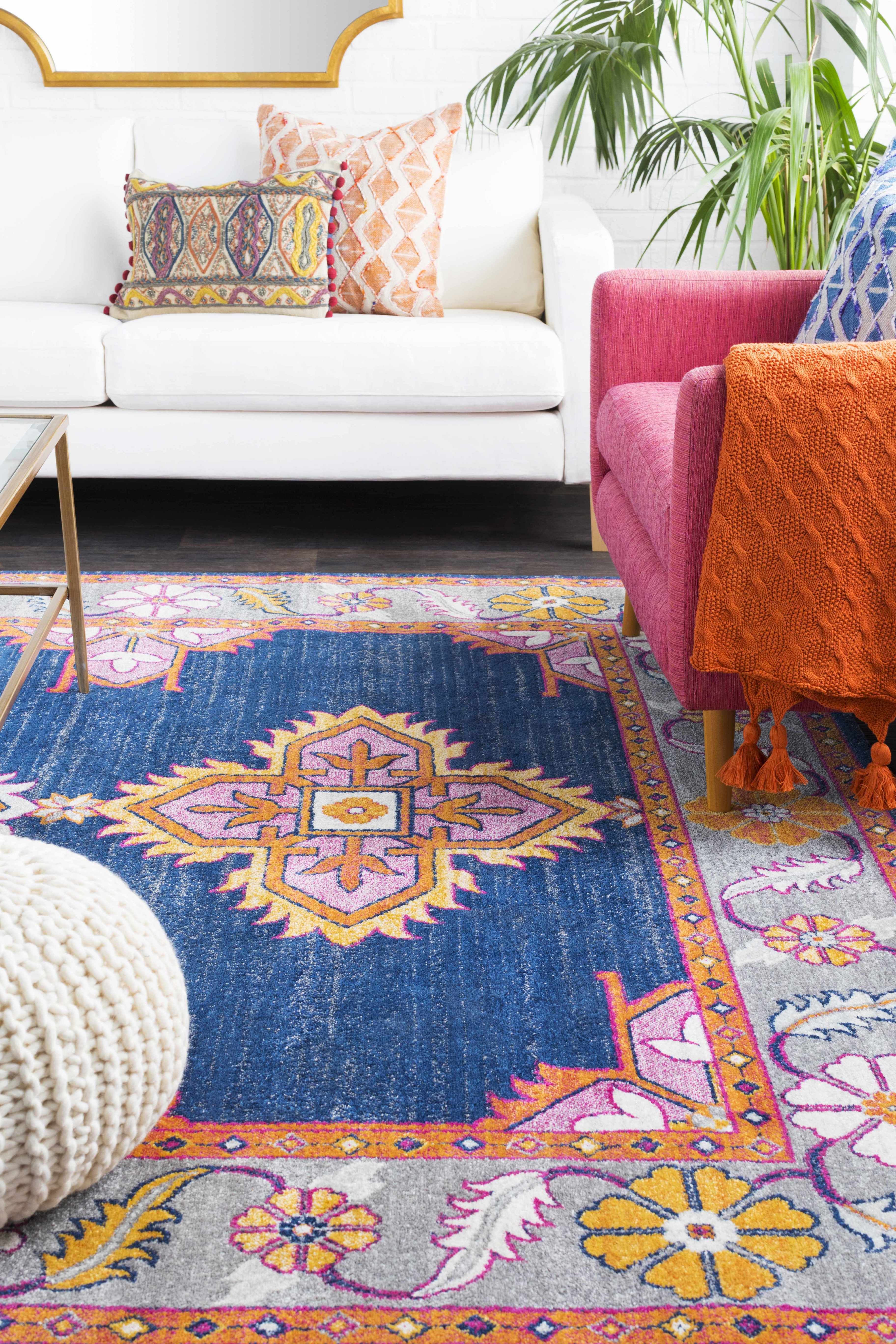 Kaitlyn Navy Area Rug - Image 4