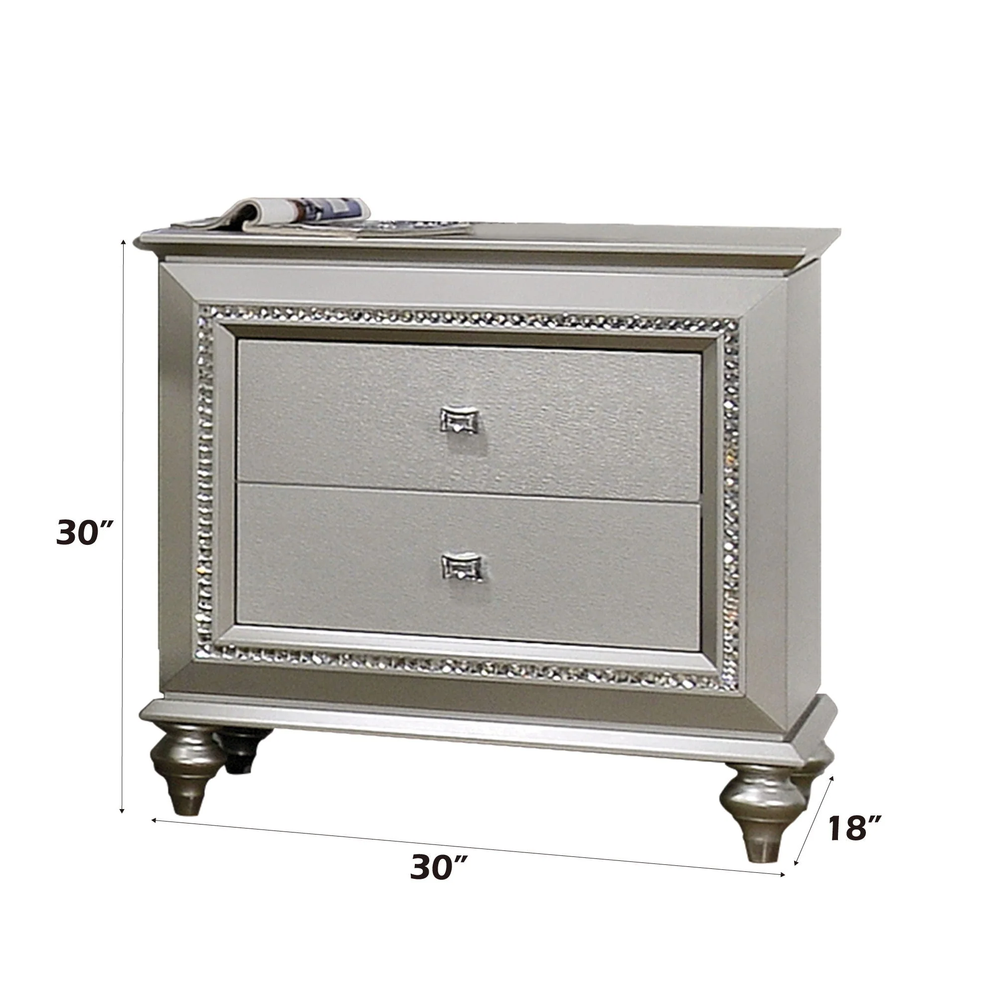 Kaitlyn - Nightstand, Elegant Design - Image 6