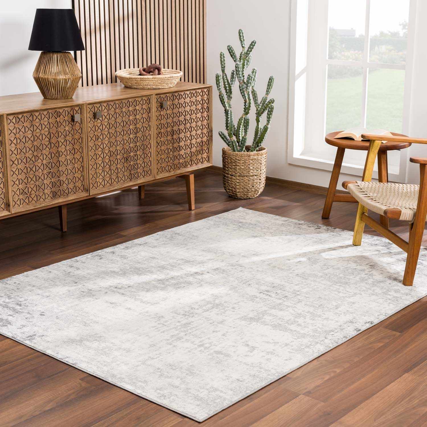 Kalanganan Abstract Gray Rug - Clearance - Image 9