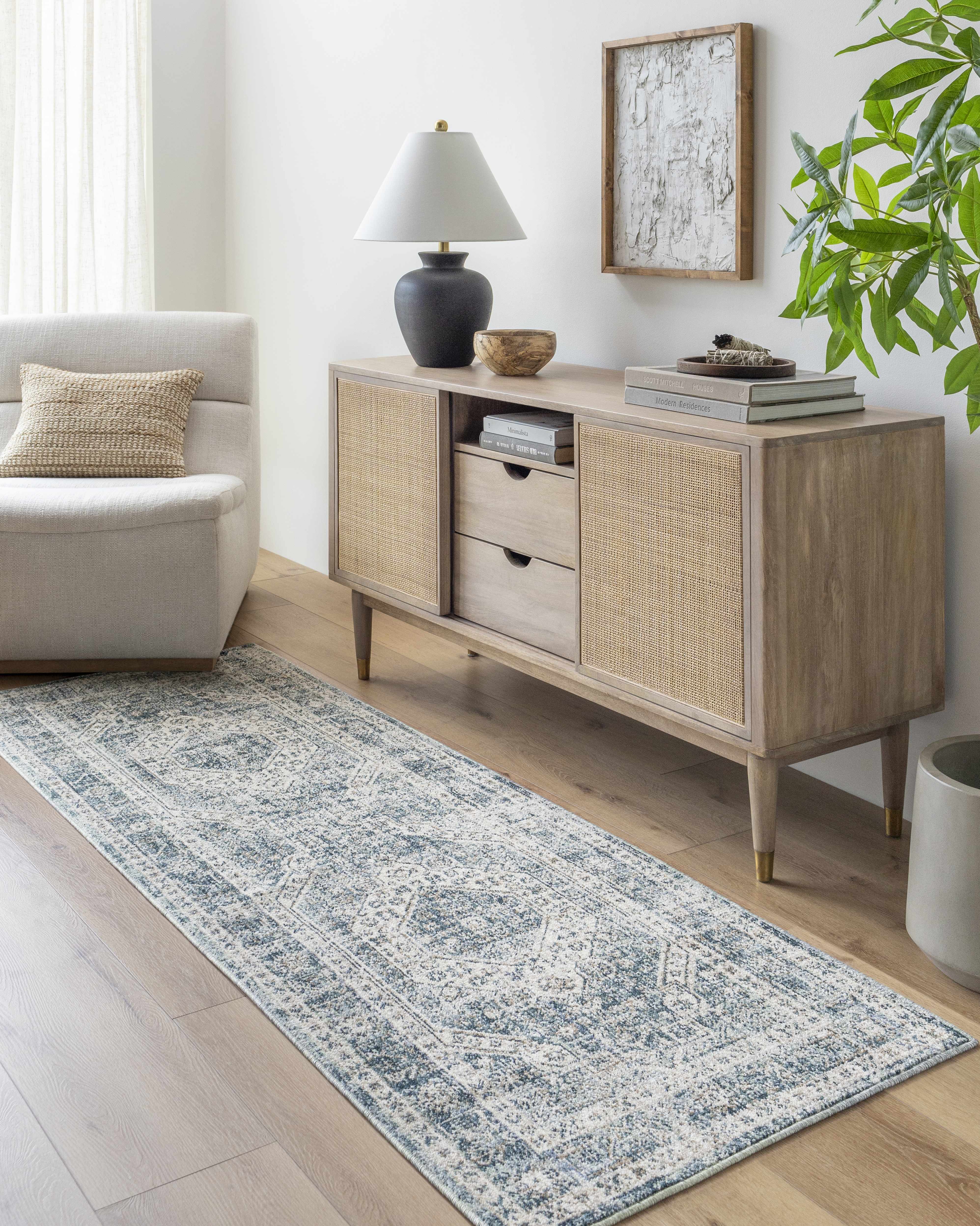 Kalei Blue Area Rug - Clearance - Image 8
