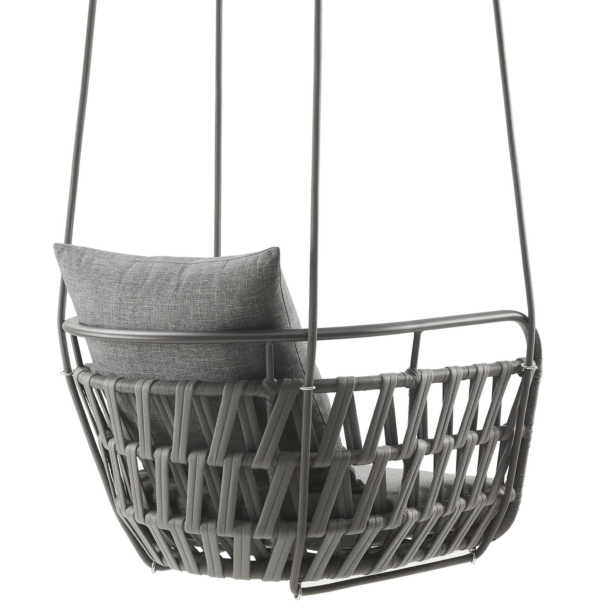 Kaliah Outdoor Patio Aluminum Swing Chair by Modway - Image 10