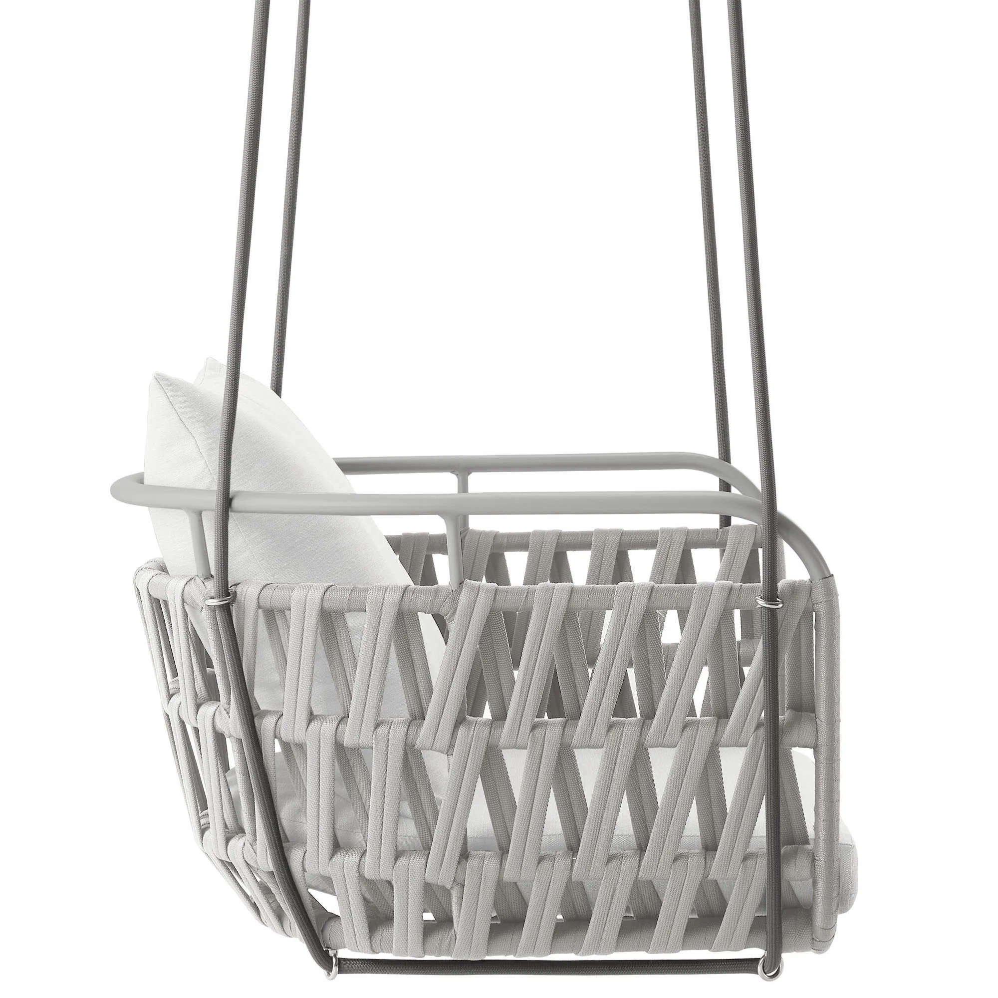 Kaliah Outdoor Patio Aluminum Swing Chair by Modway - Image 4