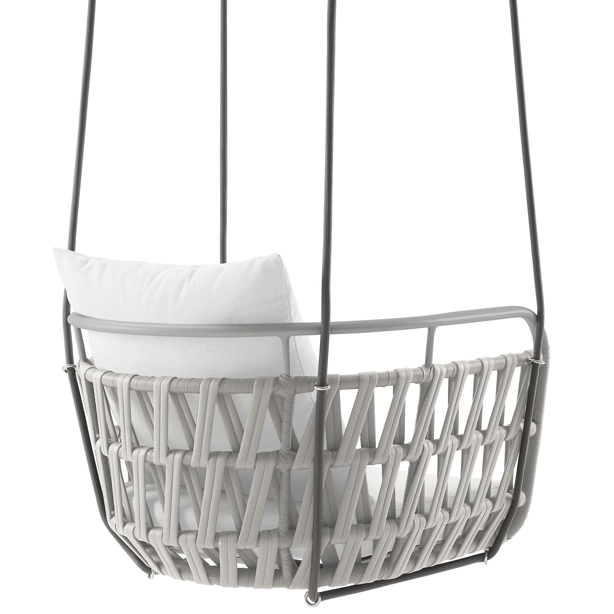Kaliah Outdoor Patio Aluminum Swing Chair by Modway - Image 5