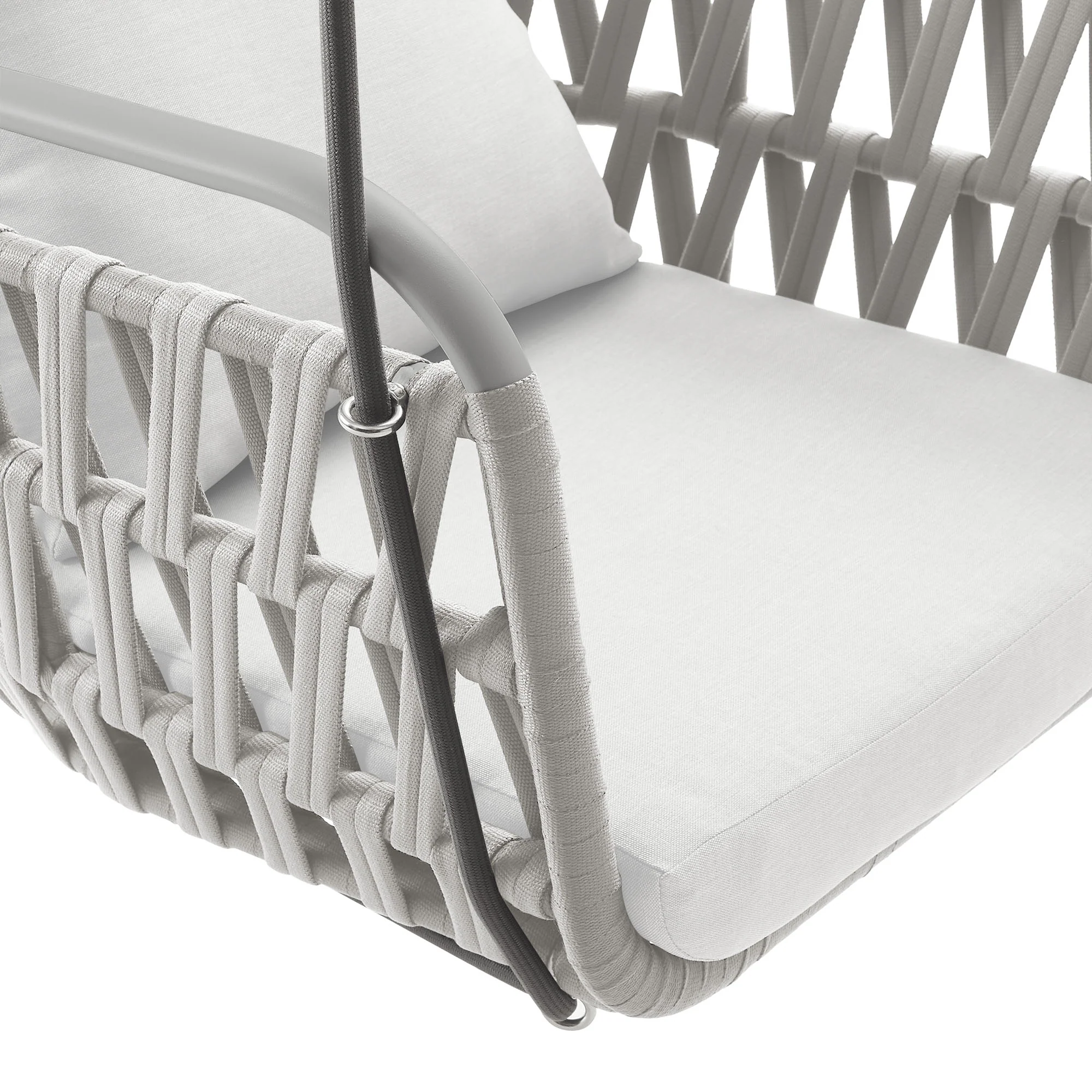 Kaliah Outdoor Patio Aluminum Swing Chair by Modway - Image 7