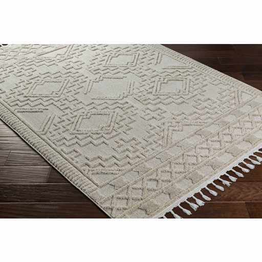 Kalkan High/Low Pile Rug with Tassels - Clearance - Image 10