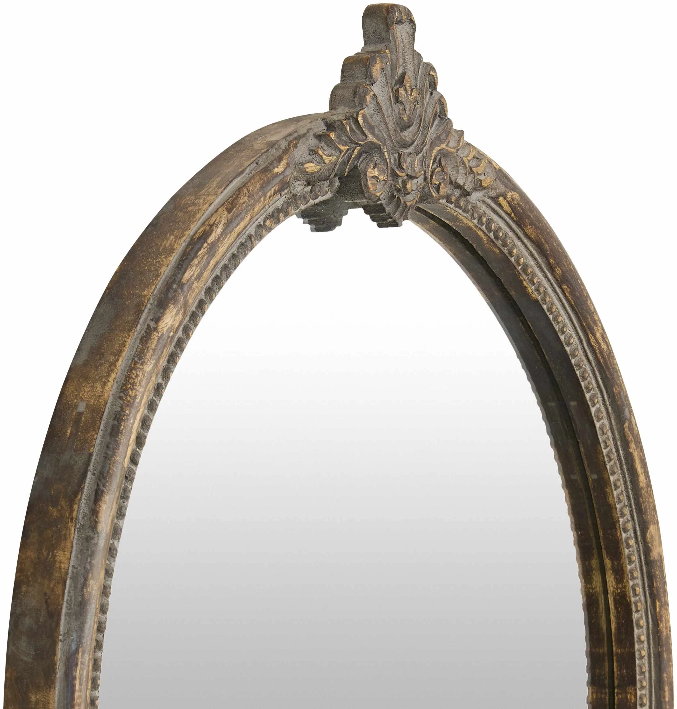 Kandersteg Dark Red Accent Mirror - Image 3