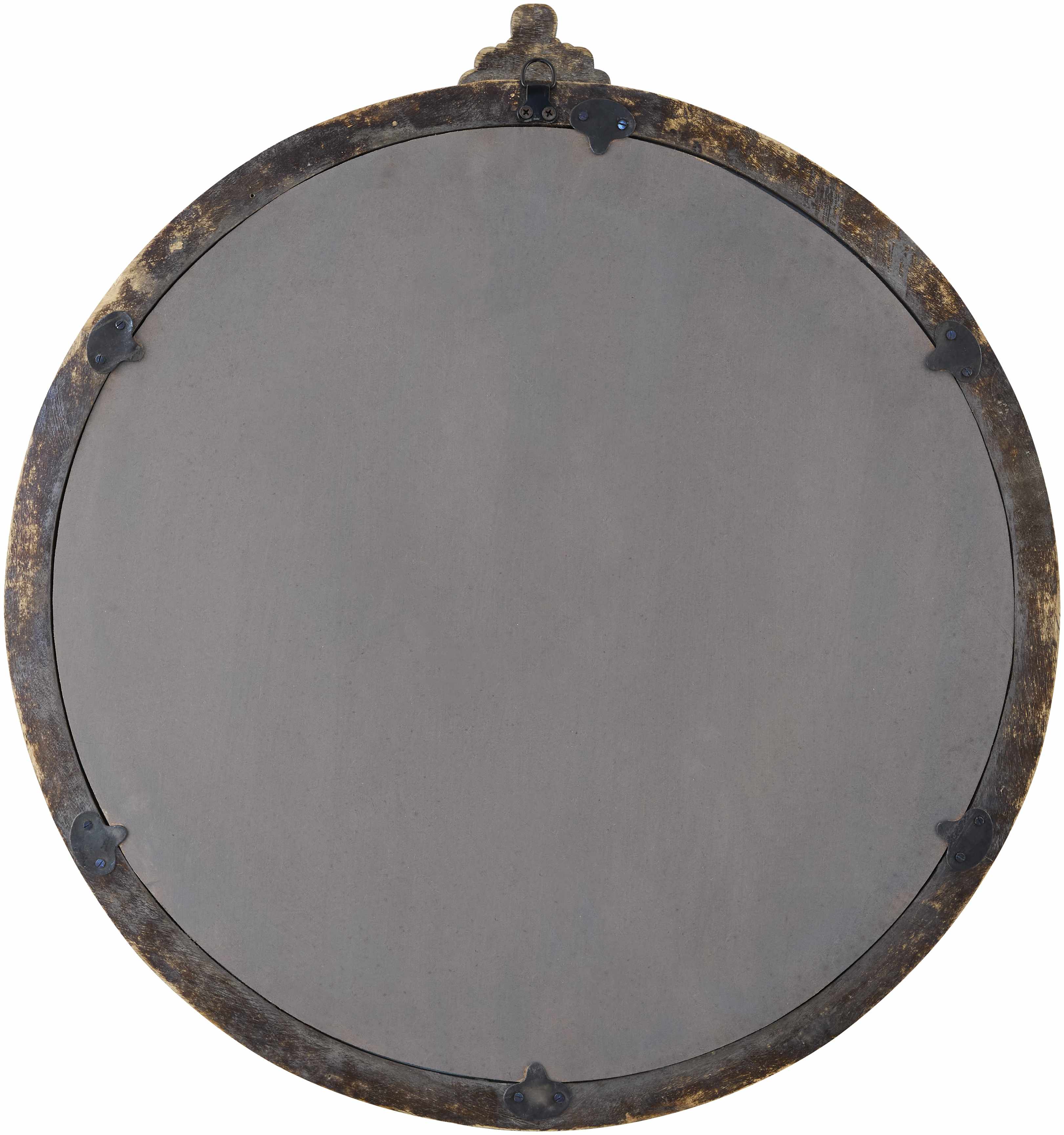 Kandersteg Dark Red Accent Mirror - Image 4