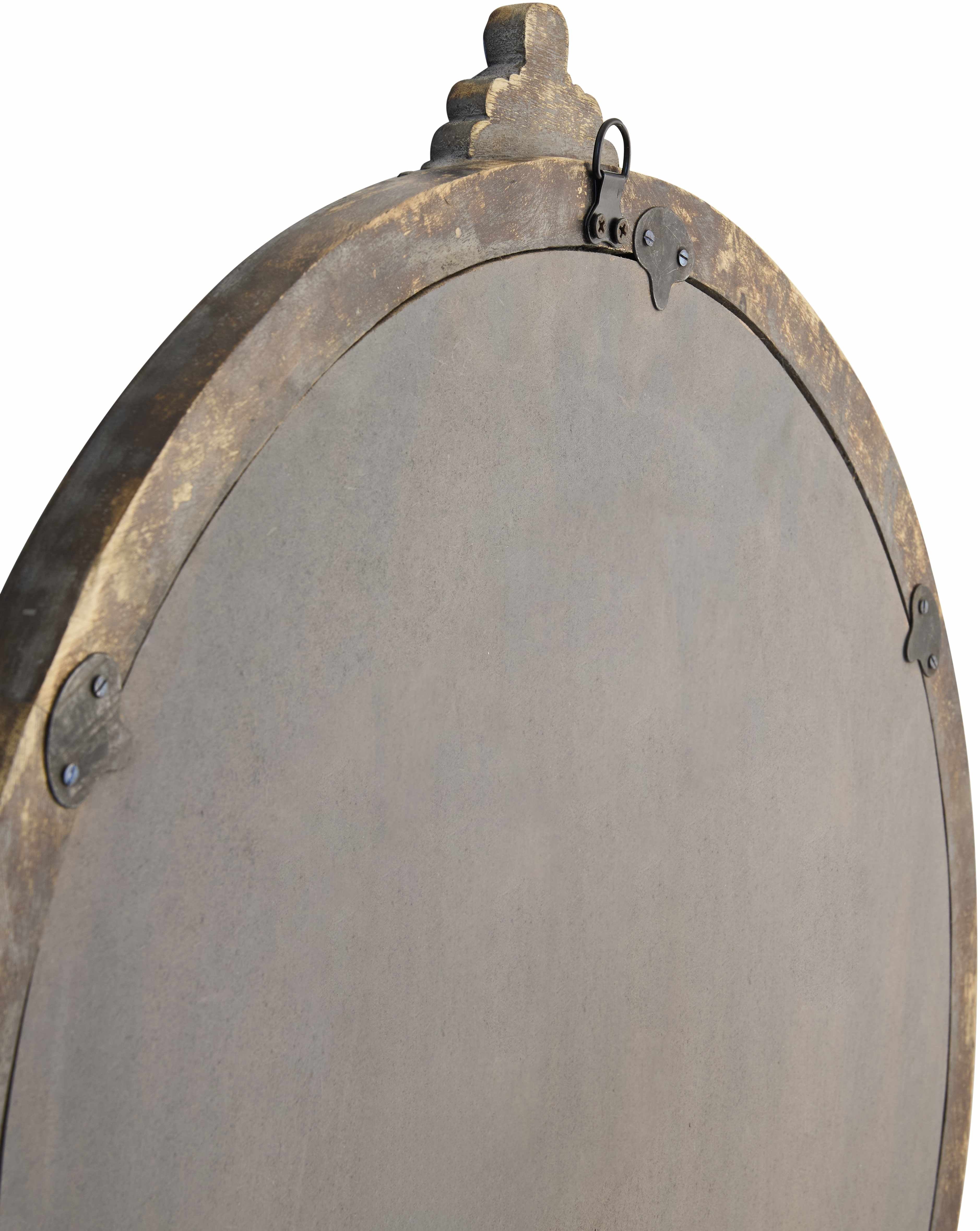 Kandersteg Dark Red Accent Mirror - Image 5