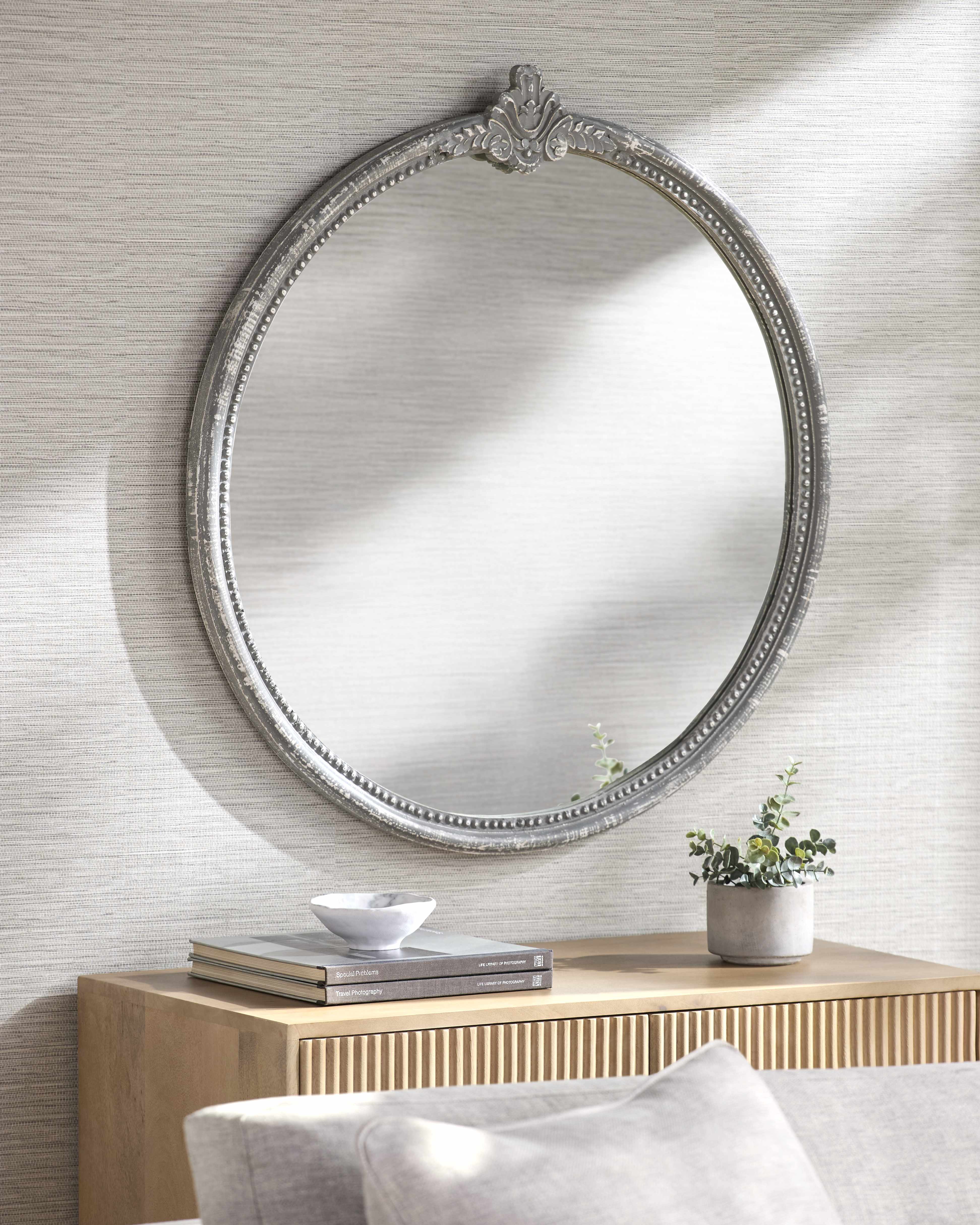 Kandersteg Gray Accent Mirror - Image 6