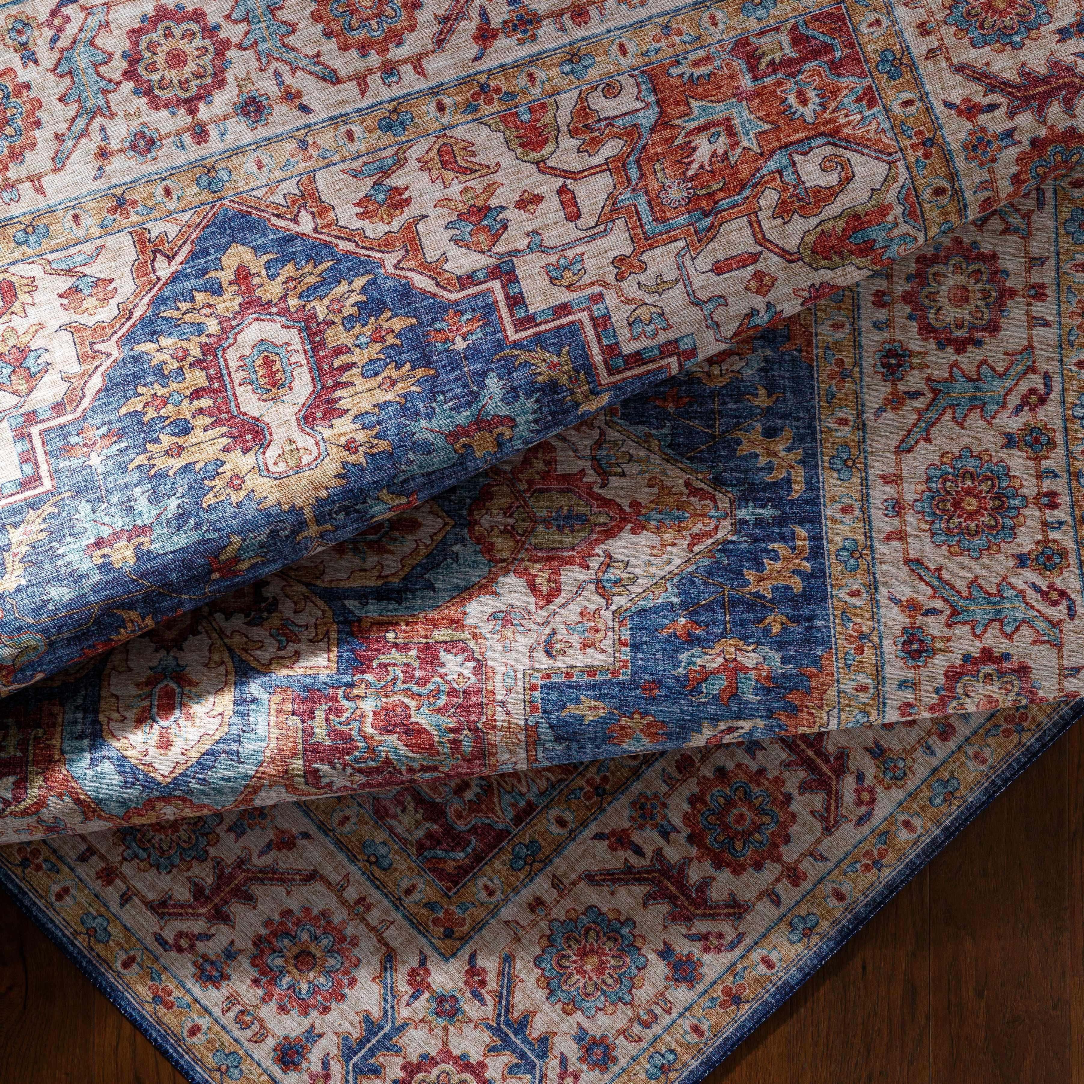 Kapaa Blue Medallion Rug - Clearance - Image 10
