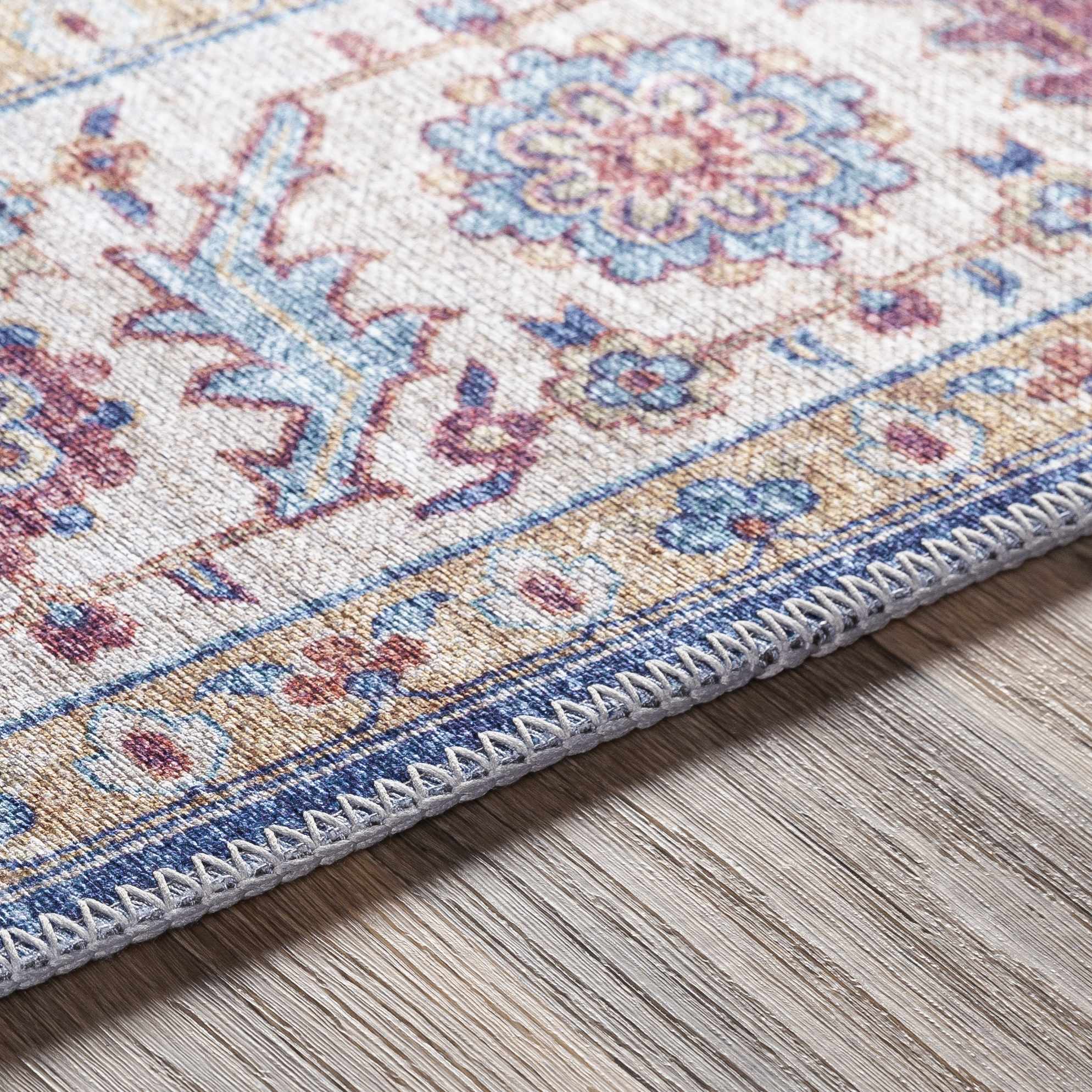 Kapaa Blue Medallion Rug - Clearance - Image 6
