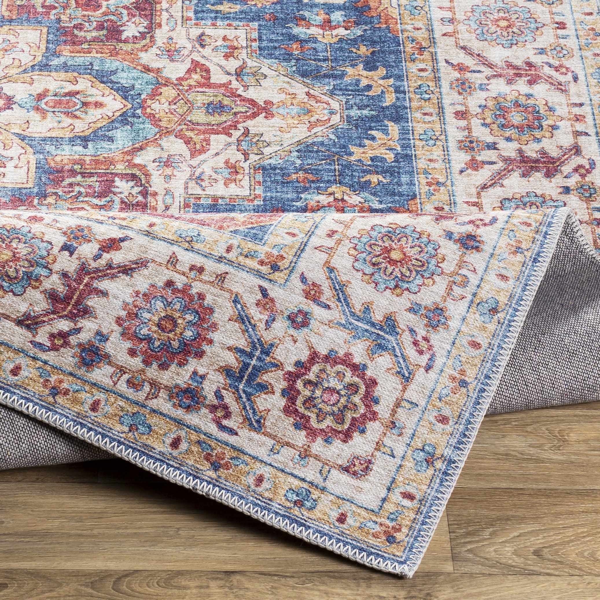 Kapaa Blue Medallion Rug - Clearance - Image 7