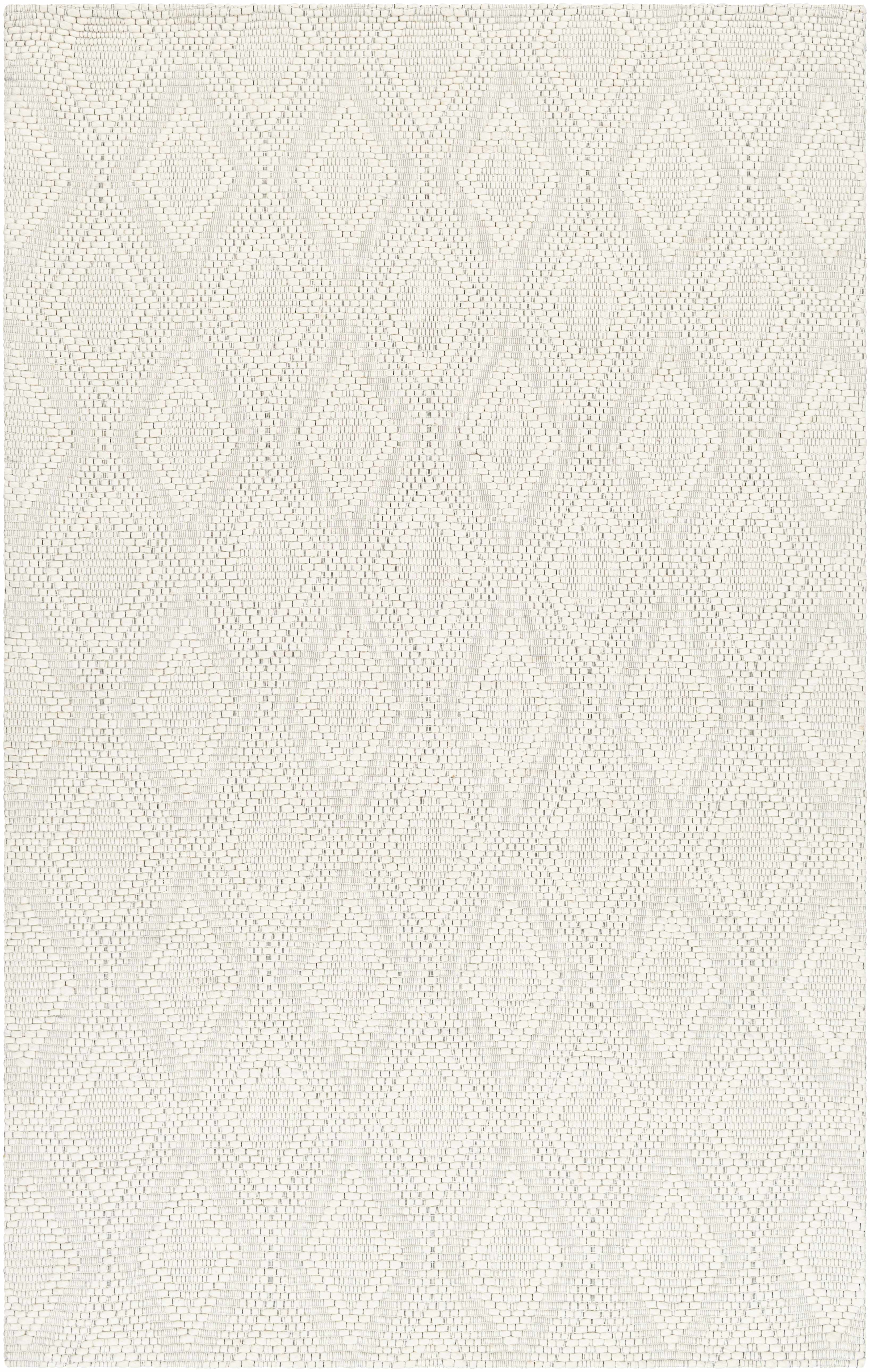 Kasib Cream Hand Woven Area Rug - Clearance