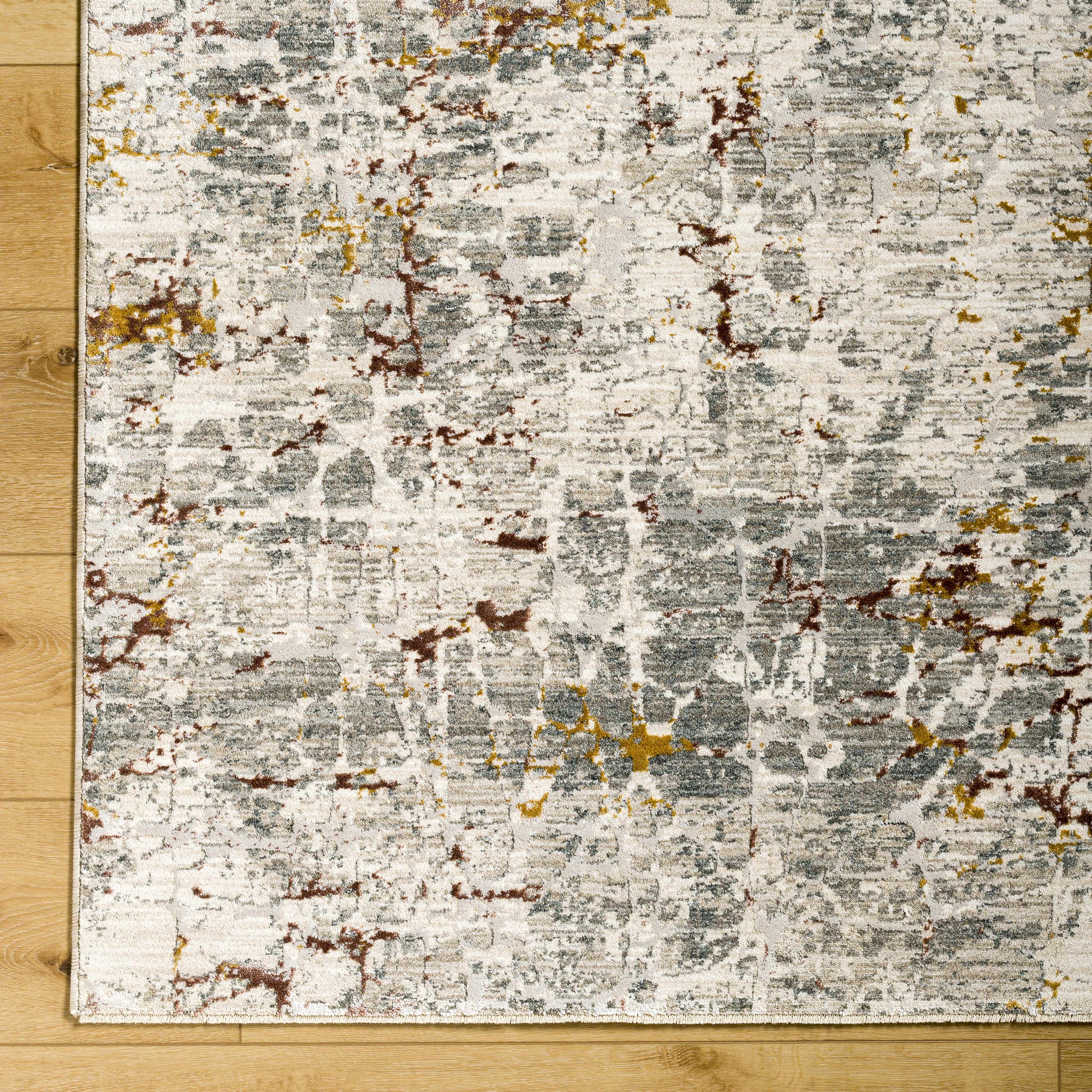 Kasim Textured Rug with Fringes - Image 5