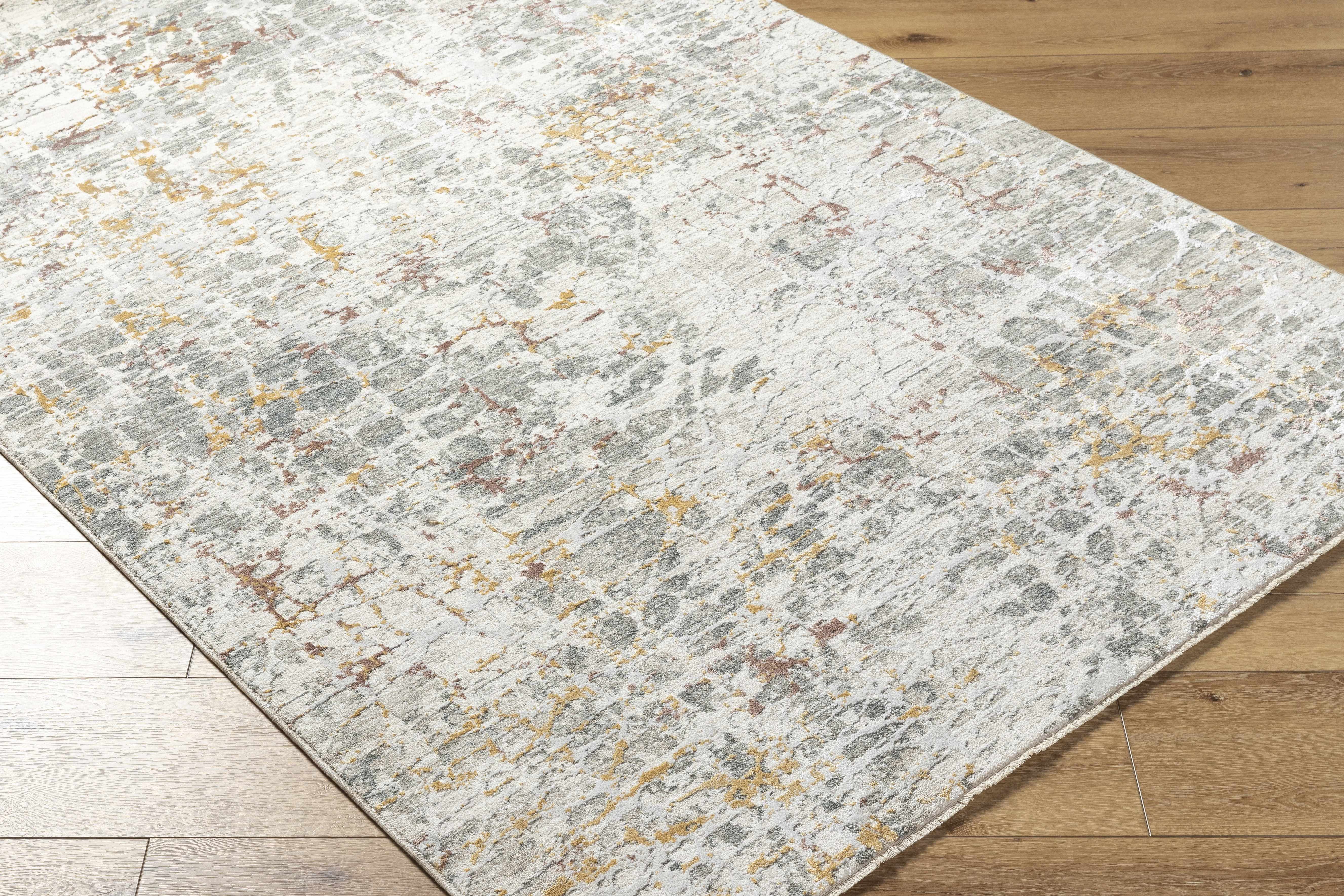 Kasim Textured Rug with Fringes - Image 6