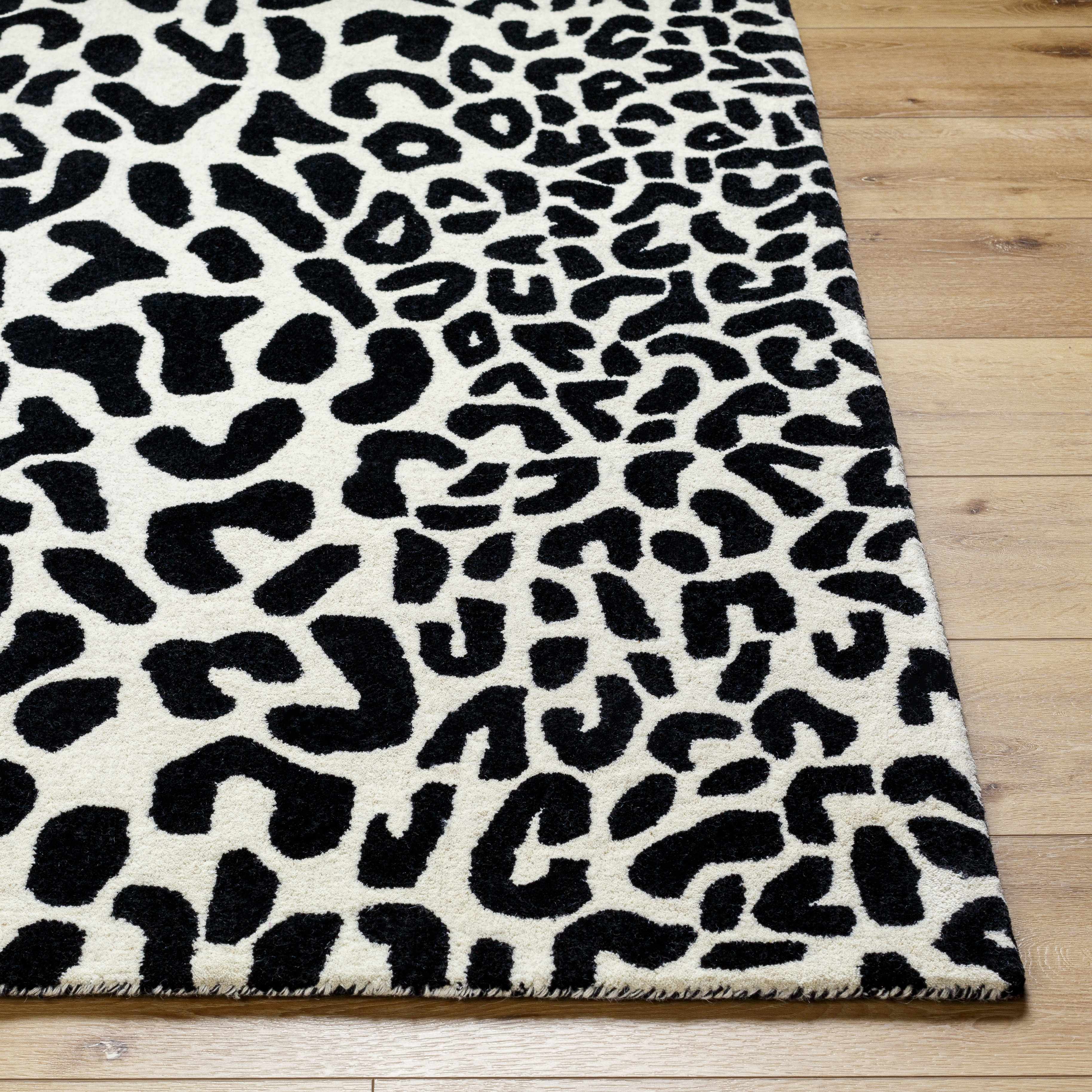 Kass Leopard Print Area Rug - Clearance - Image 6
