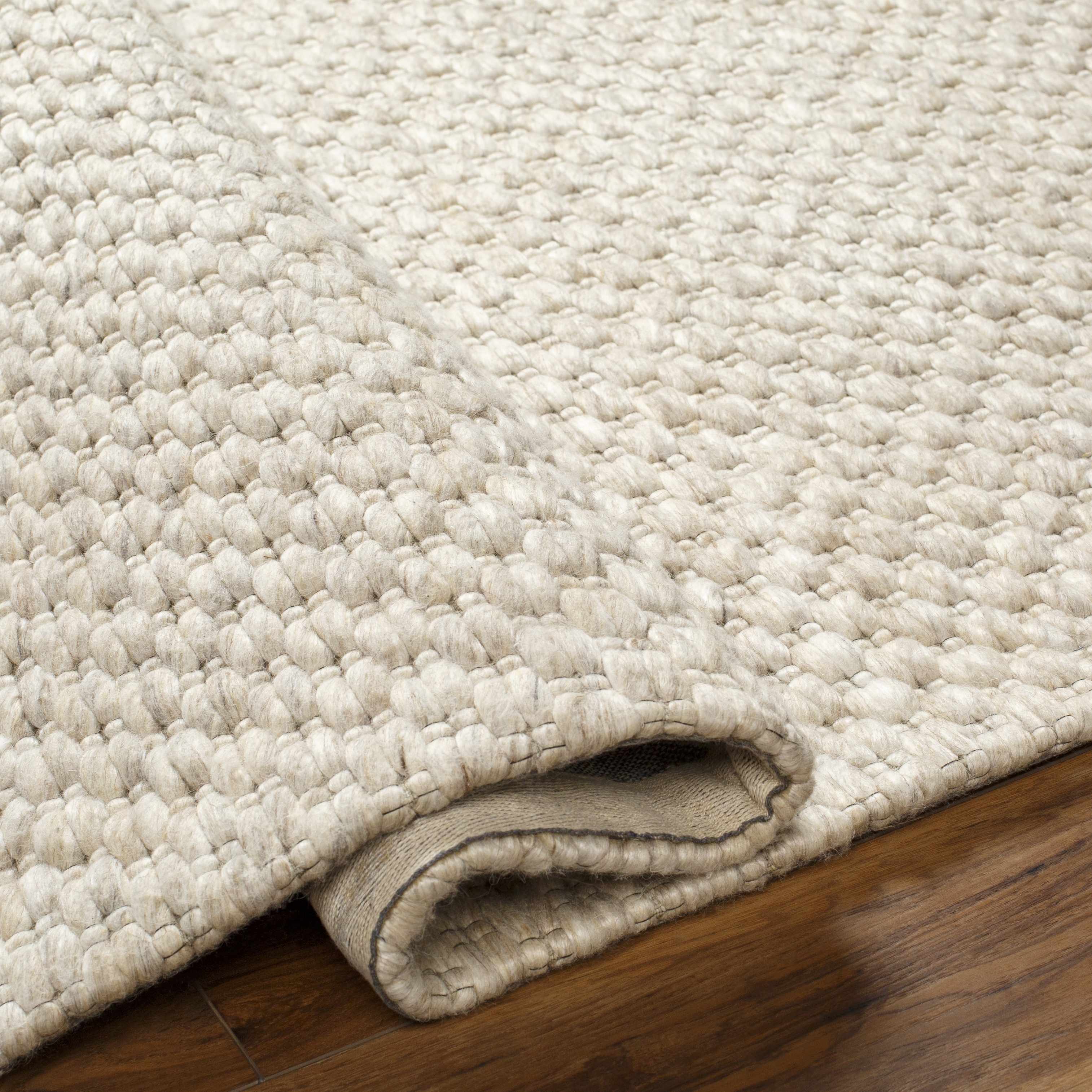 Kassa Beige Hand Woven Area Rug - Image 5