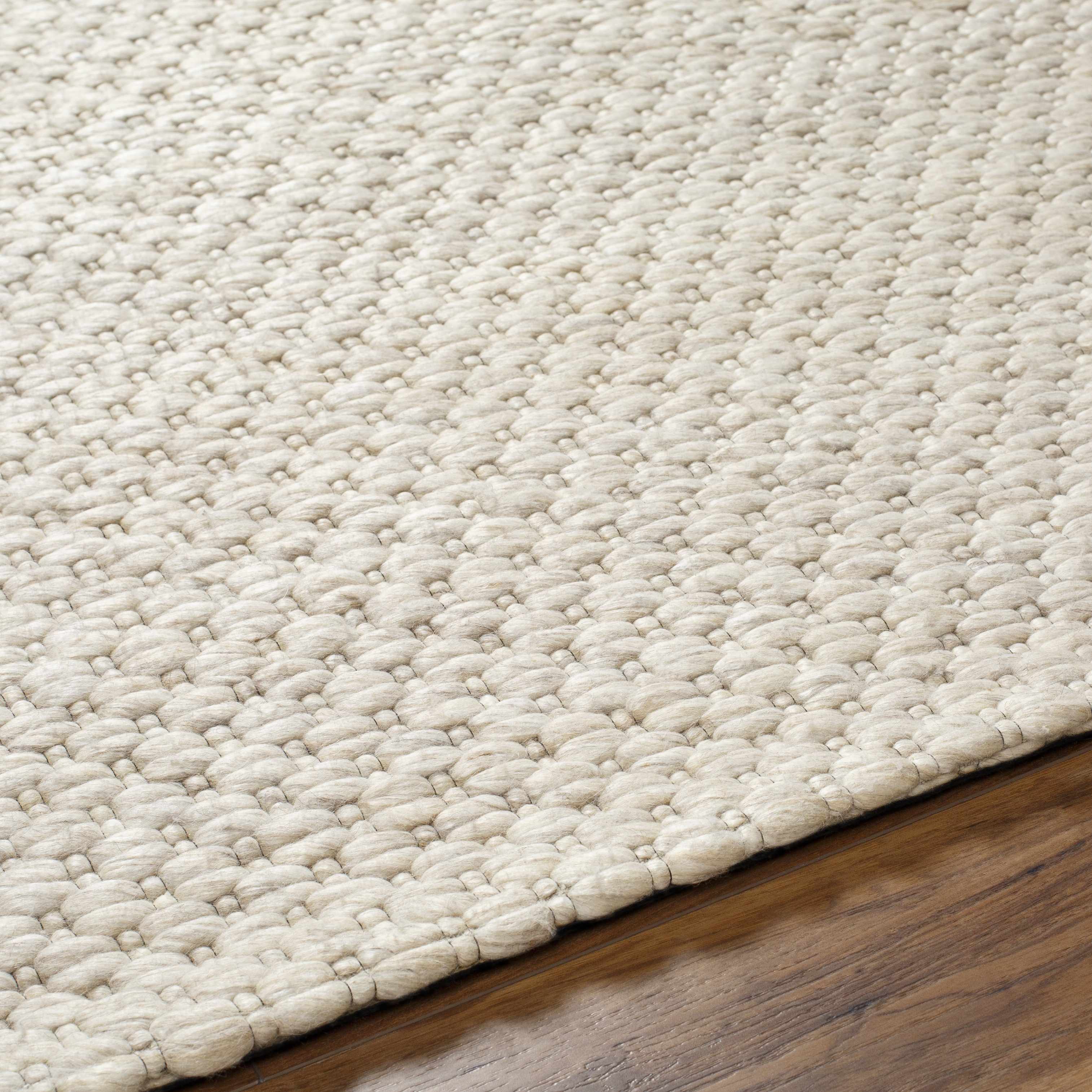 Kassa Beige Hand Woven Area Rug - Image 6