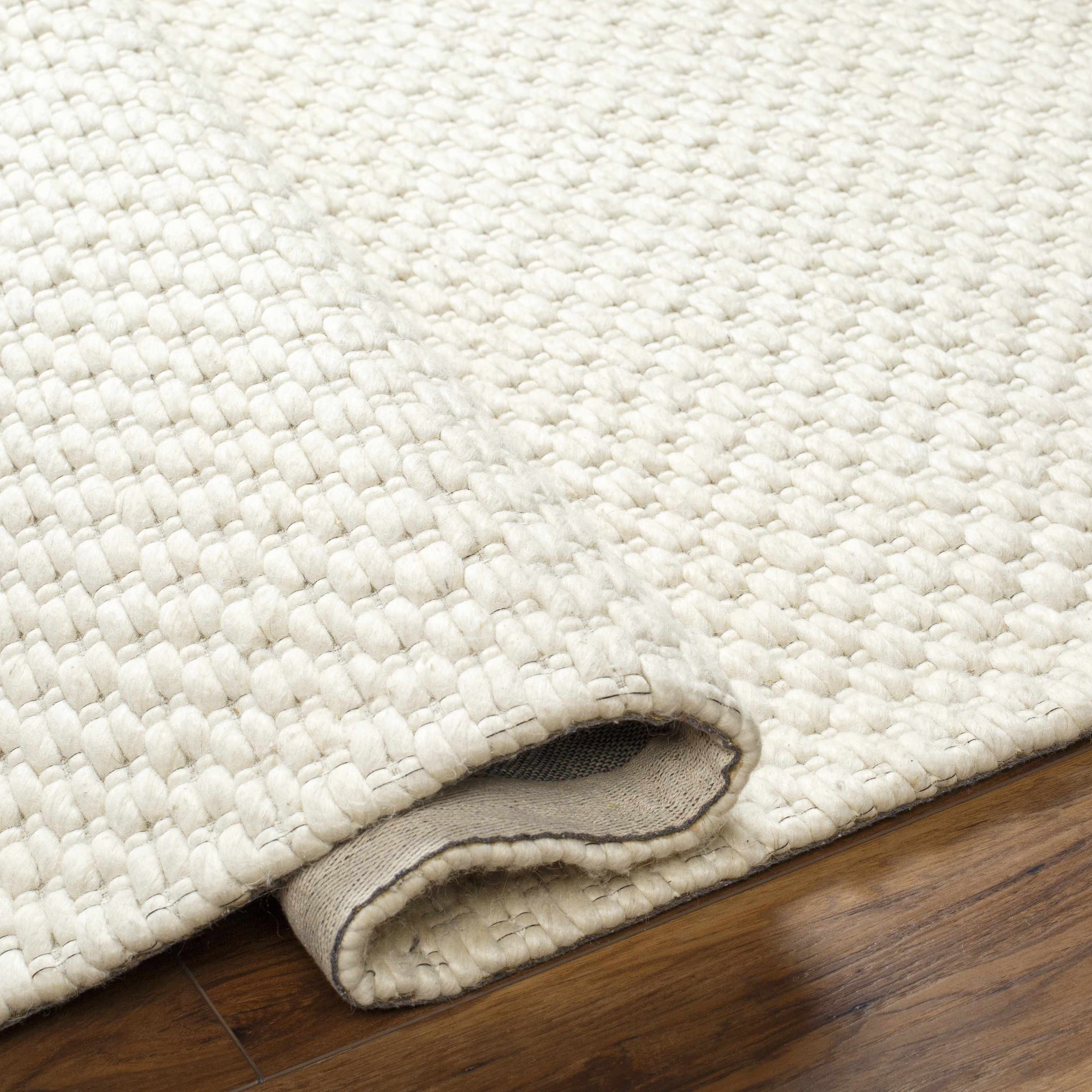 Kassa Cream Hand Woven Area Rug - Image 4