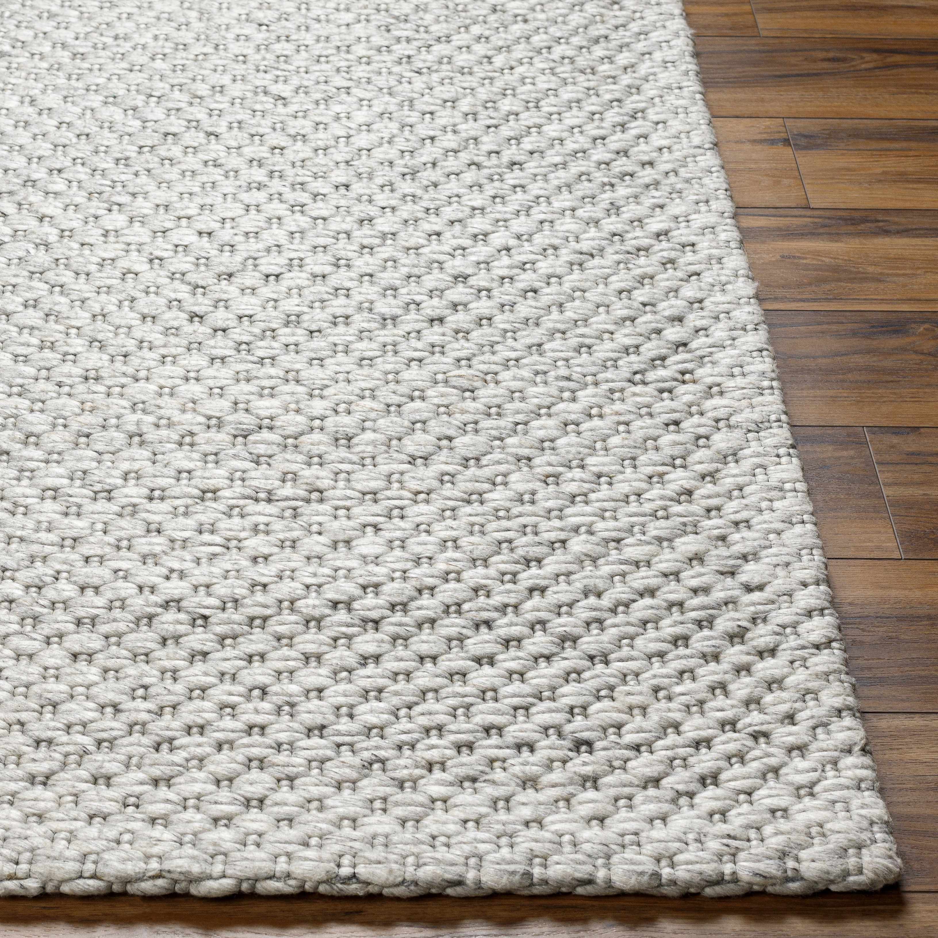 Kassa Gray Hand Woven Area Rug - Clearance - Image 3
