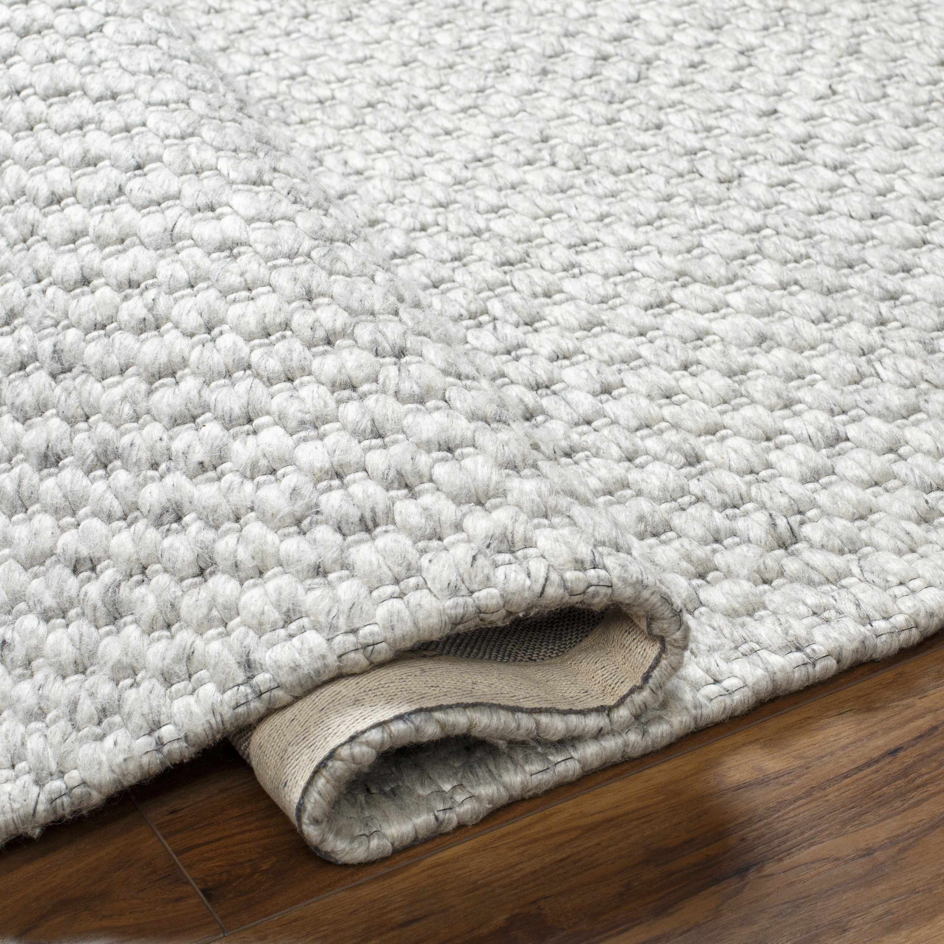 Kassa Gray Hand Woven Area Rug - Clearance - Image 5