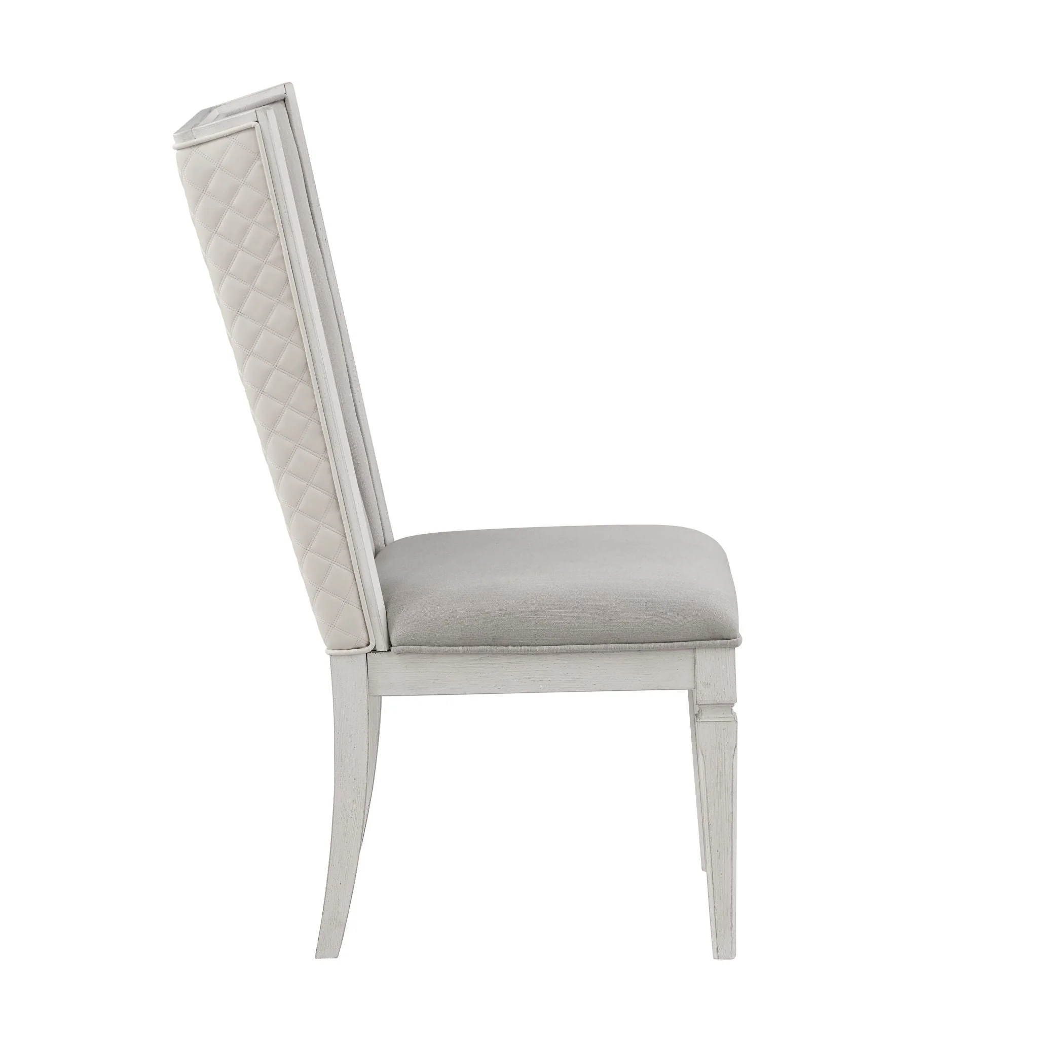 Katia - Side Chair (Set of 2) - Gray / White - Image 3