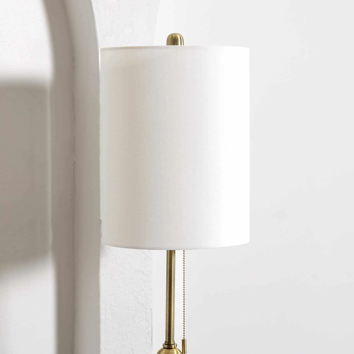 Katipunan Aqua Gold Metallic Brass Table Lamp - Image 4