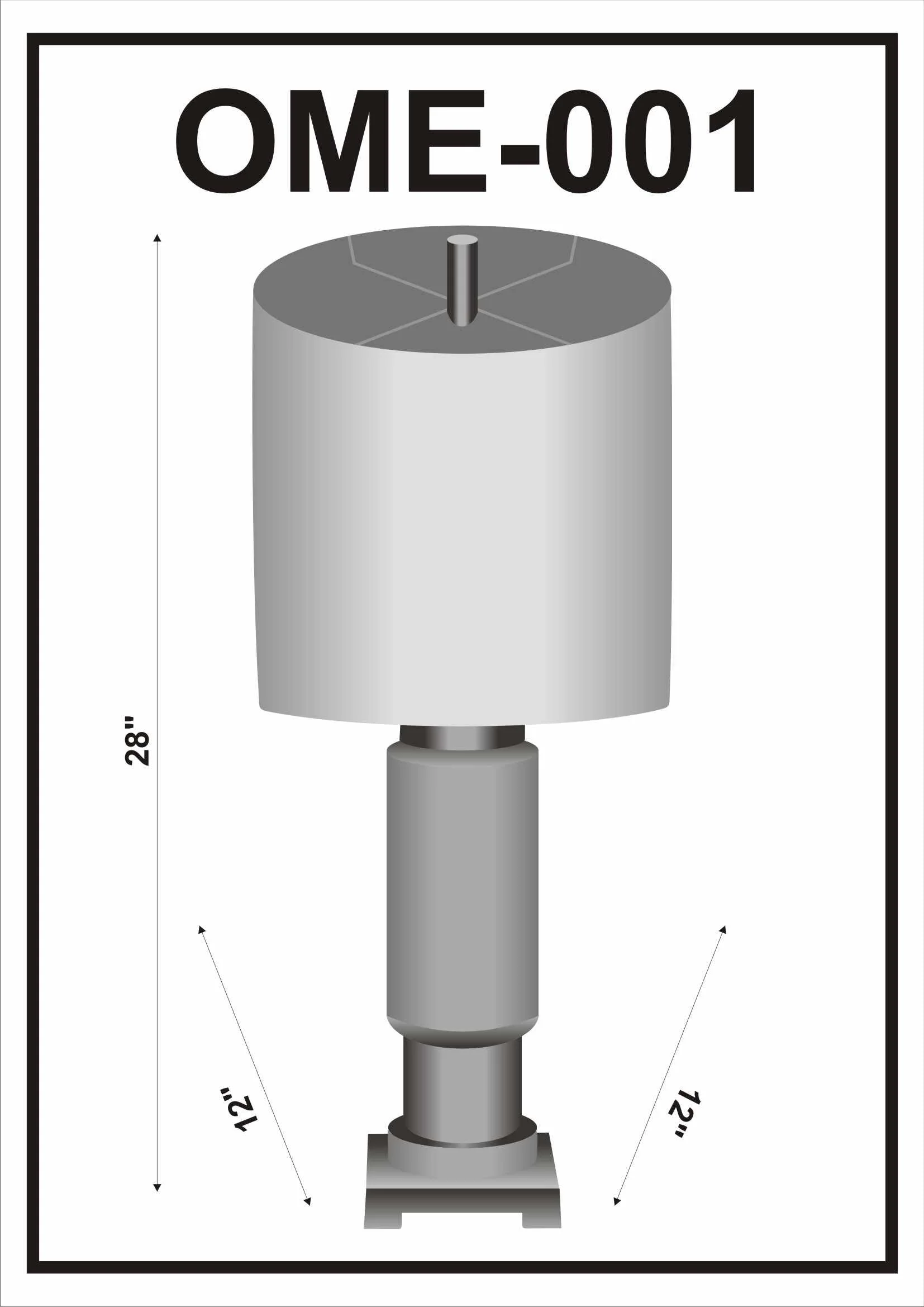 Kawayan Table Lamp - Clearance - Image 2