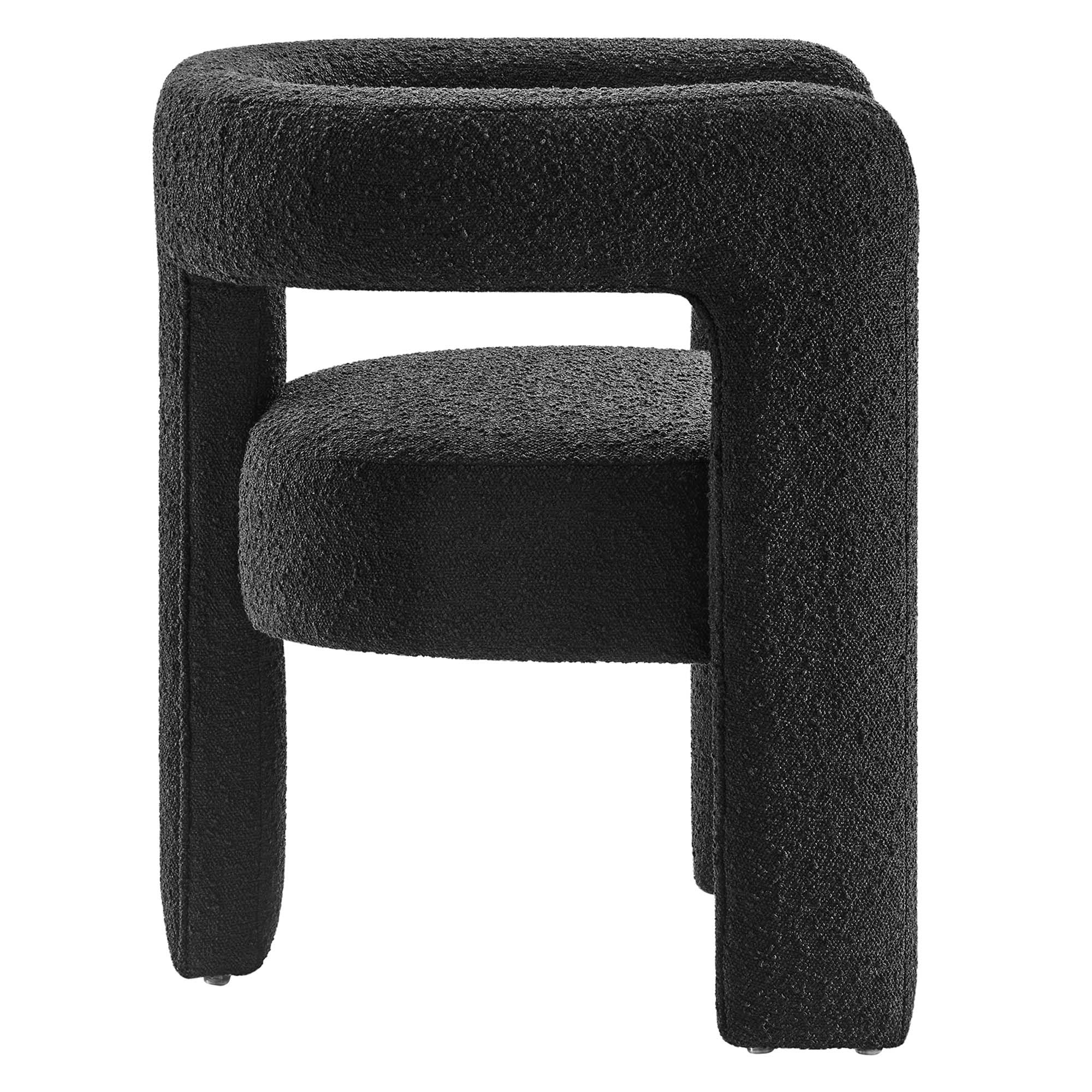 Kayla Boucle Upholstered Armchair by Modway - Image 11