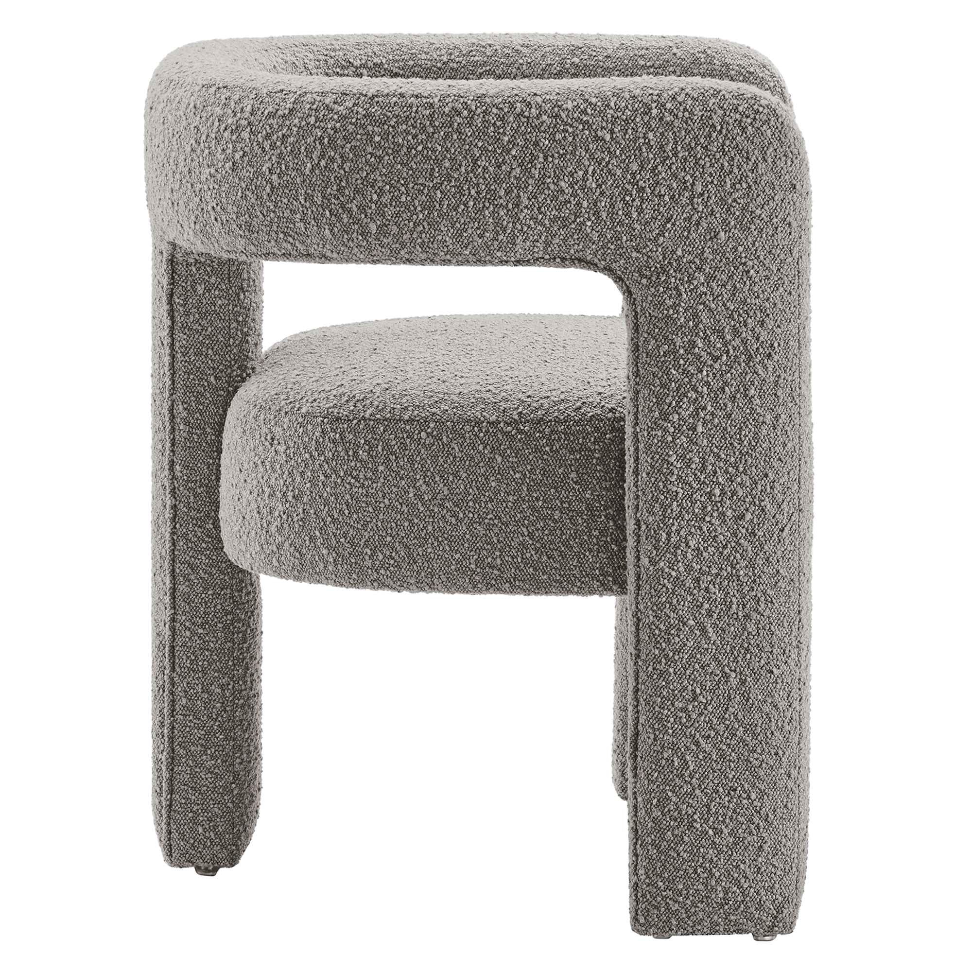 Kayla Boucle Upholstered Armchair by Modway - Image 4