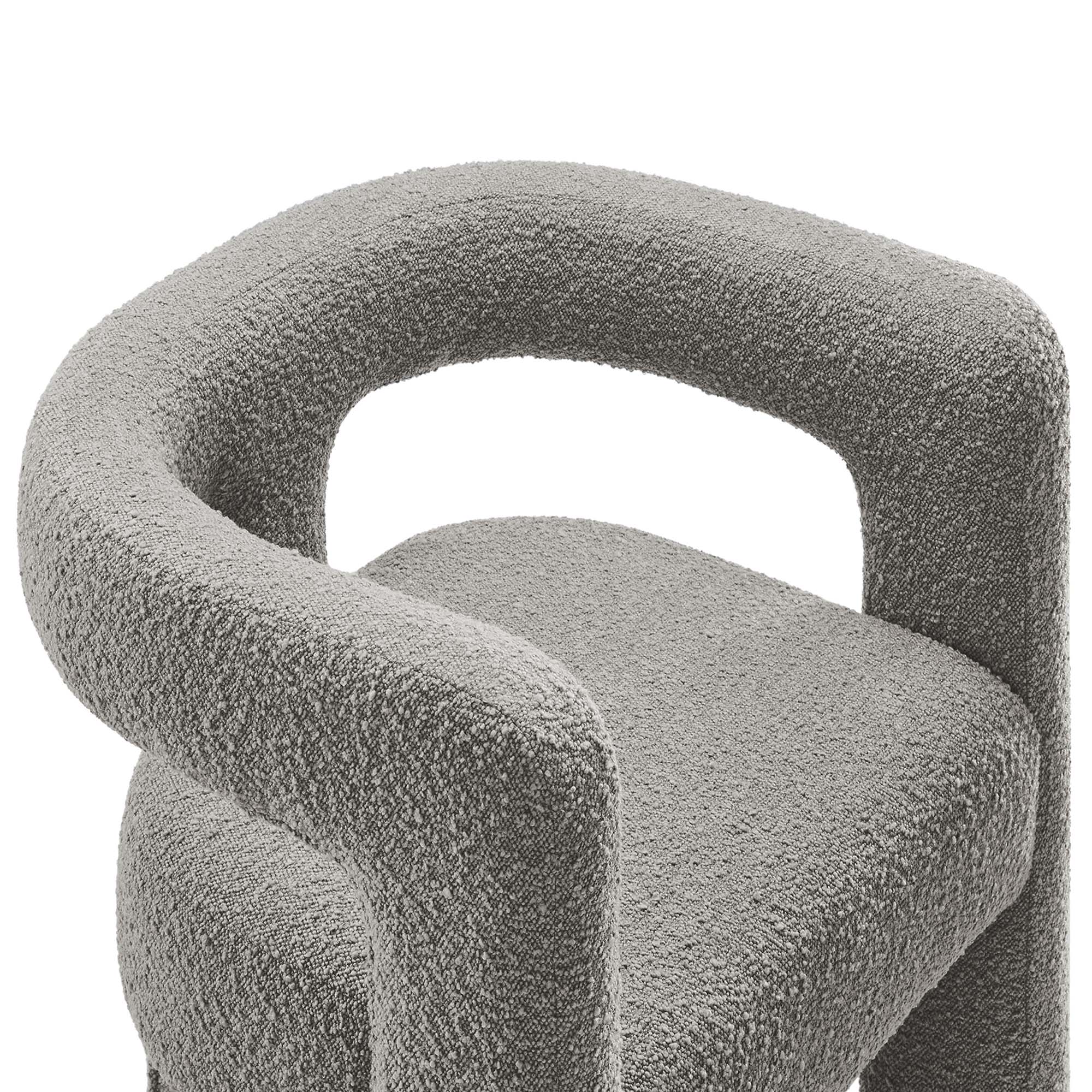 Kayla Boucle Upholstered Armchair by Modway - Image 7