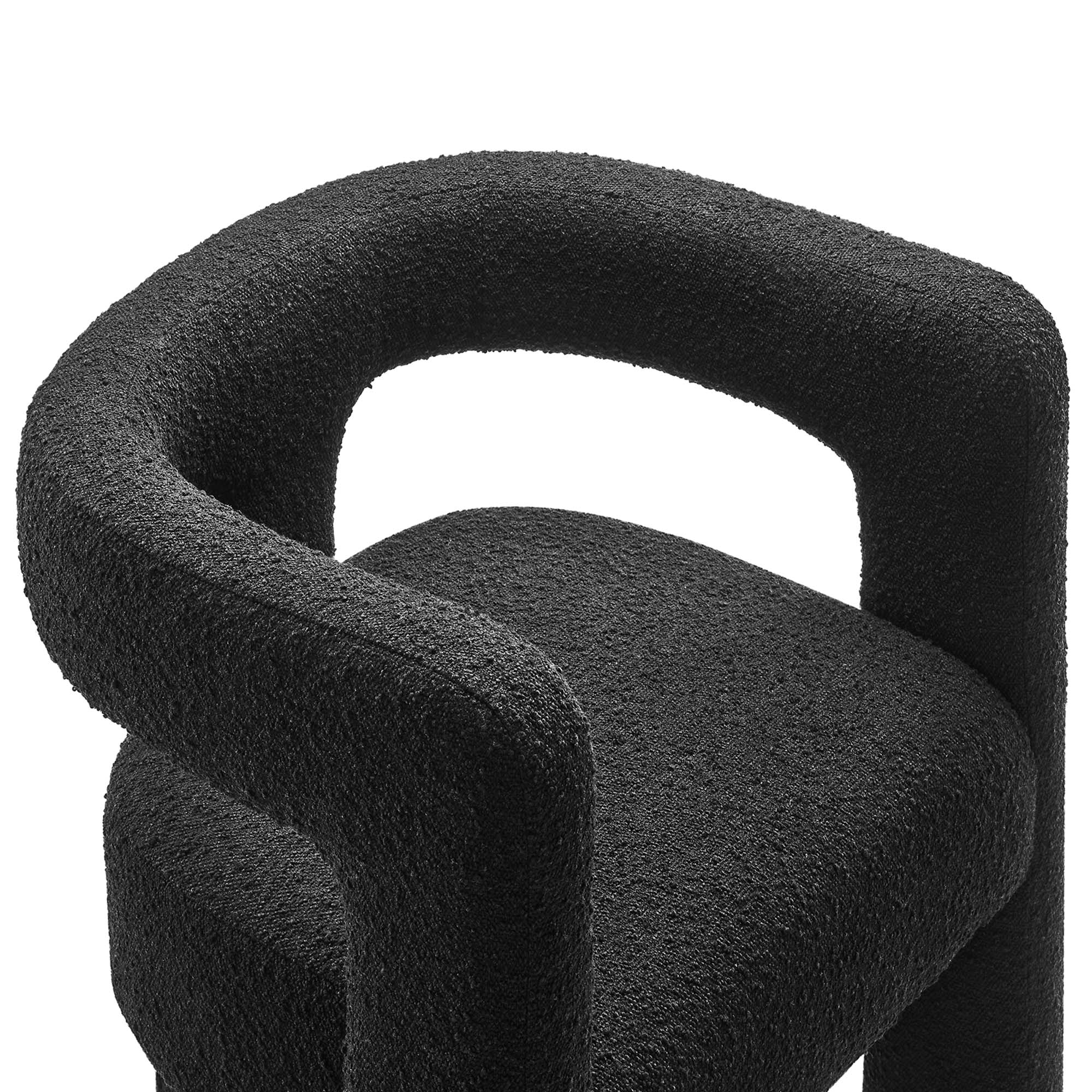 Kayla Boucle Upholstered Armchair by Modway - Image 8