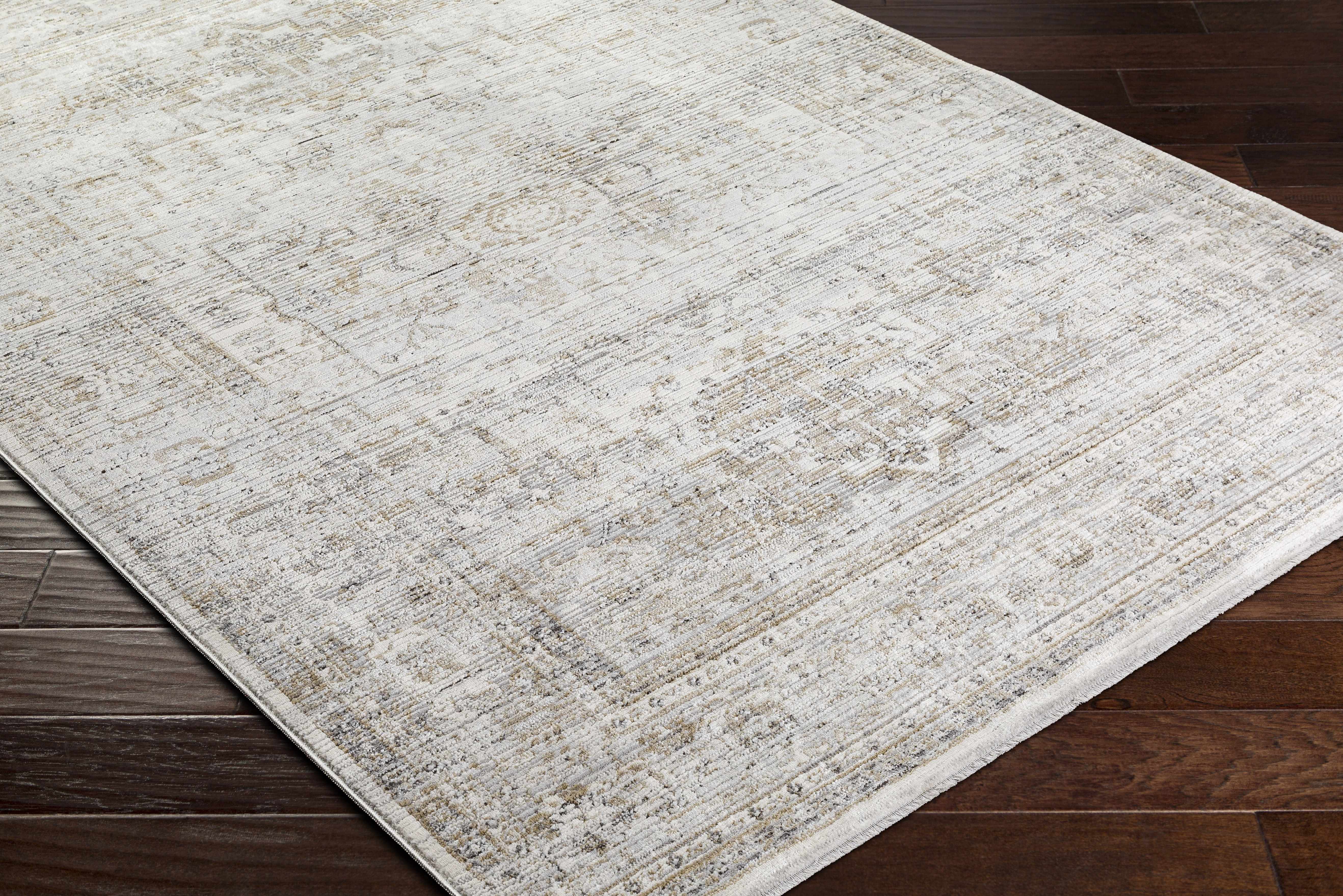 Kazou Gray Medallion Area Rug - Image 4