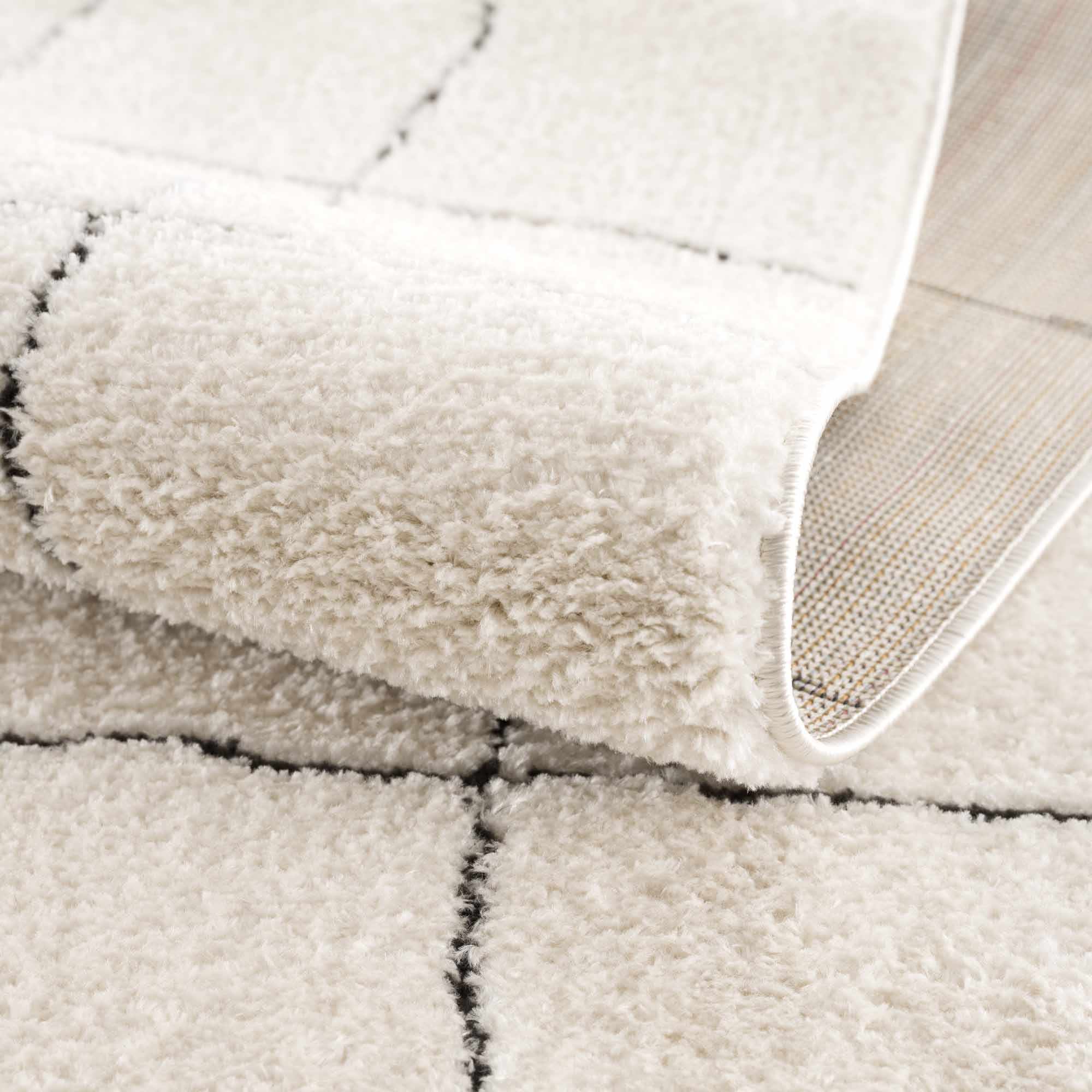 Keanu Black & White Area Rug - Clearance - Image 17