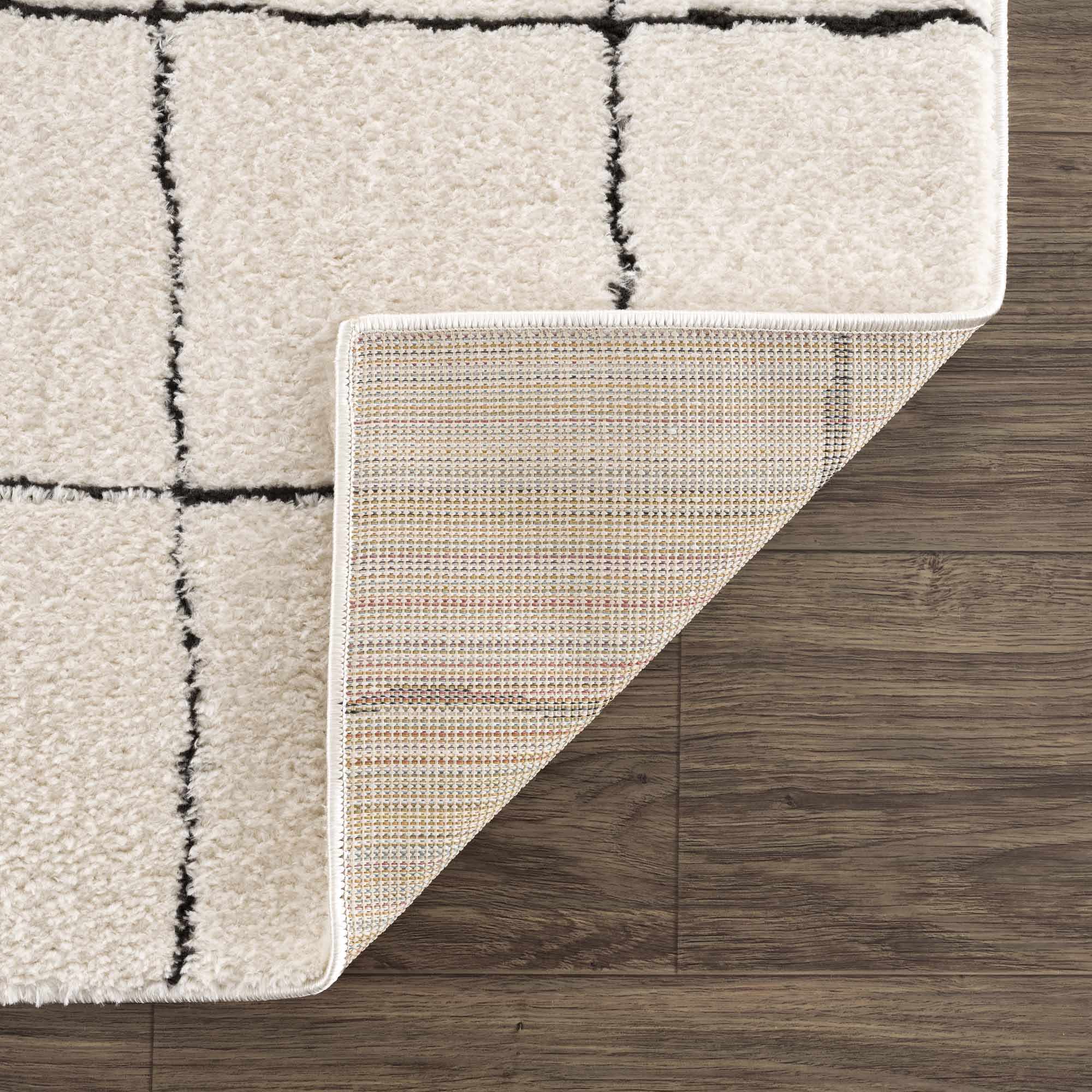 Keanu Black & White Area Rug - Clearance - Image 6