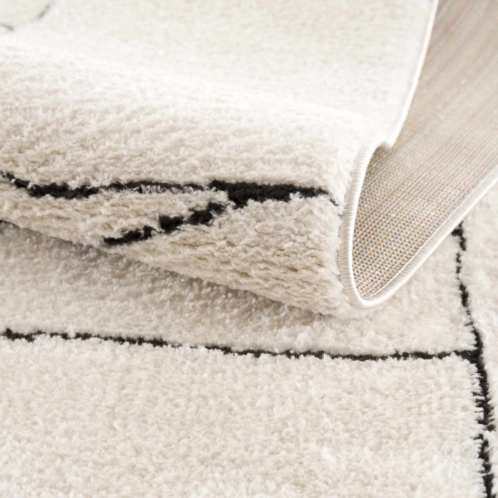 Keats Black & White  Area Rug - Clearance - Image 17