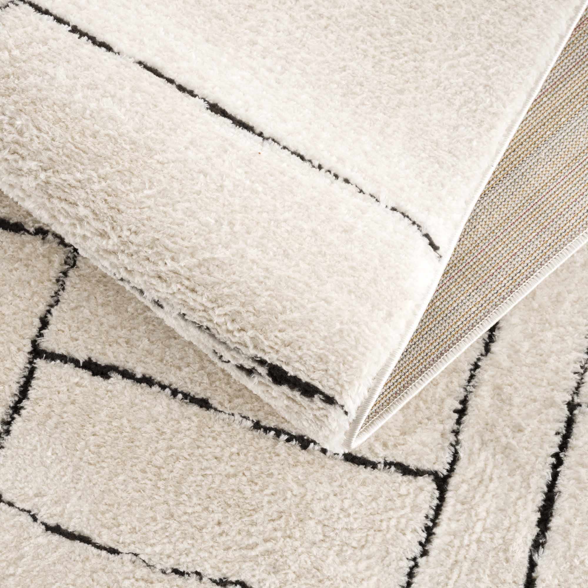 Keats Black & White  Area Rug - Clearance - Image 18