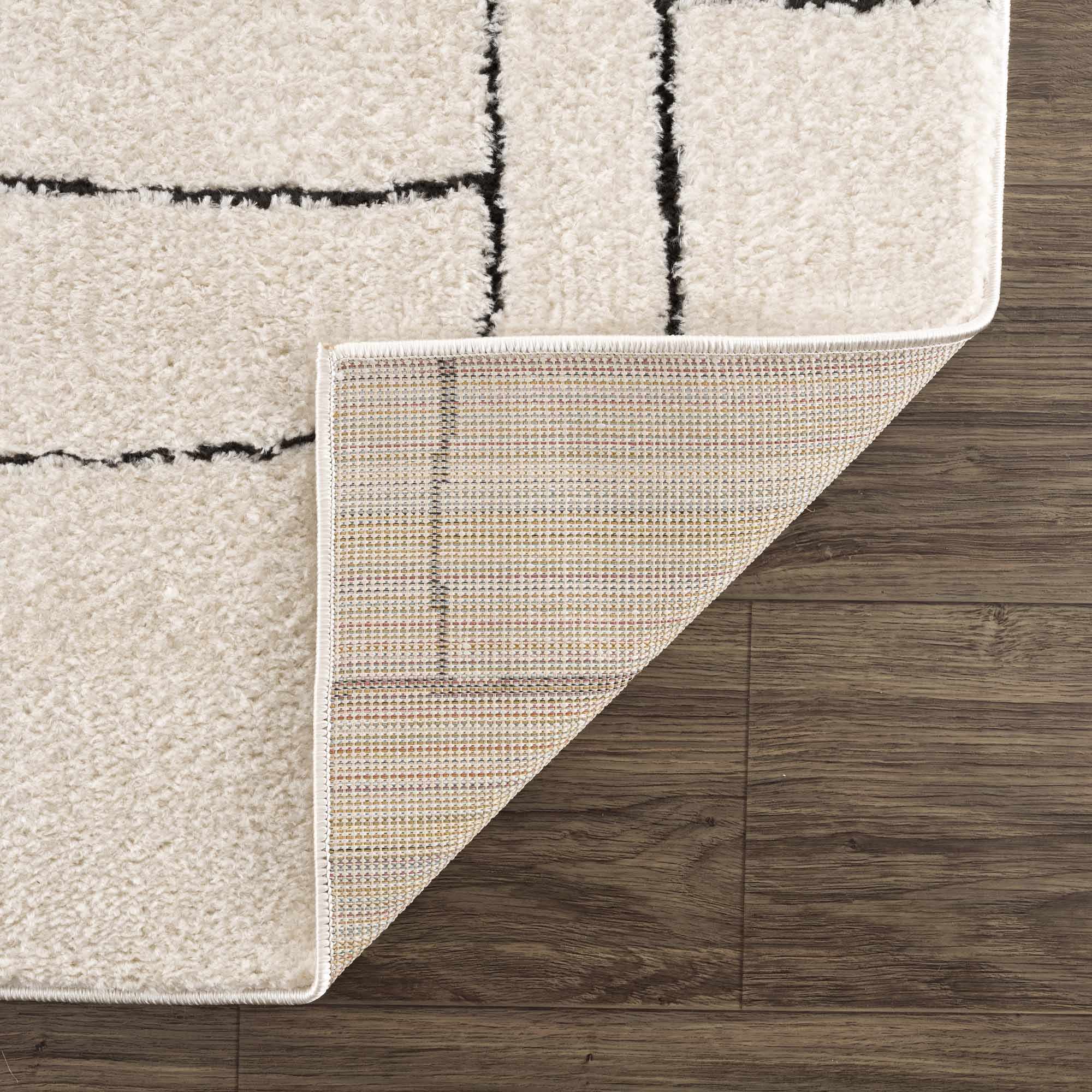 Keats Black & White  Area Rug - Clearance - Image 5