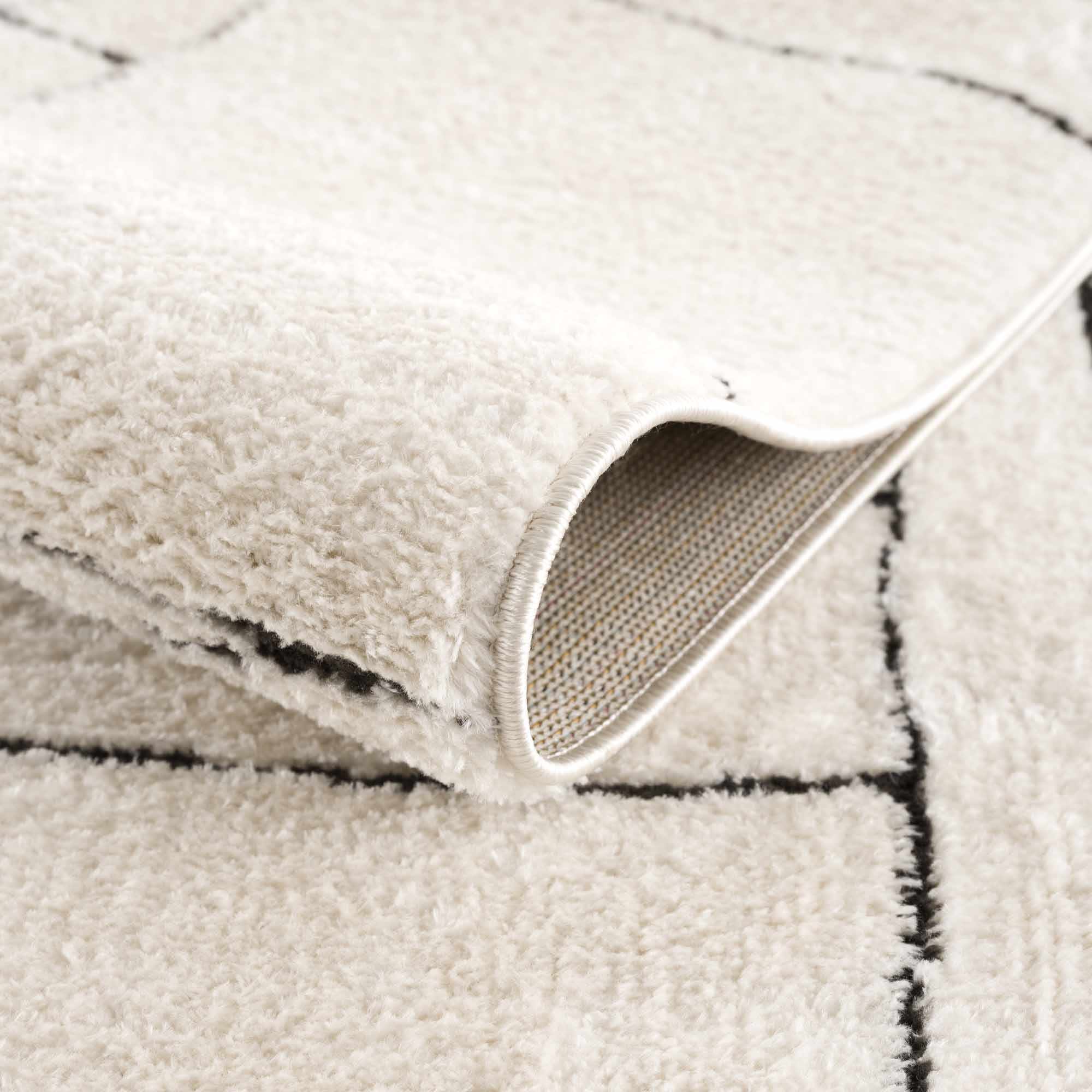 Keats Black & White  Area Rug - Clearance - Image 6