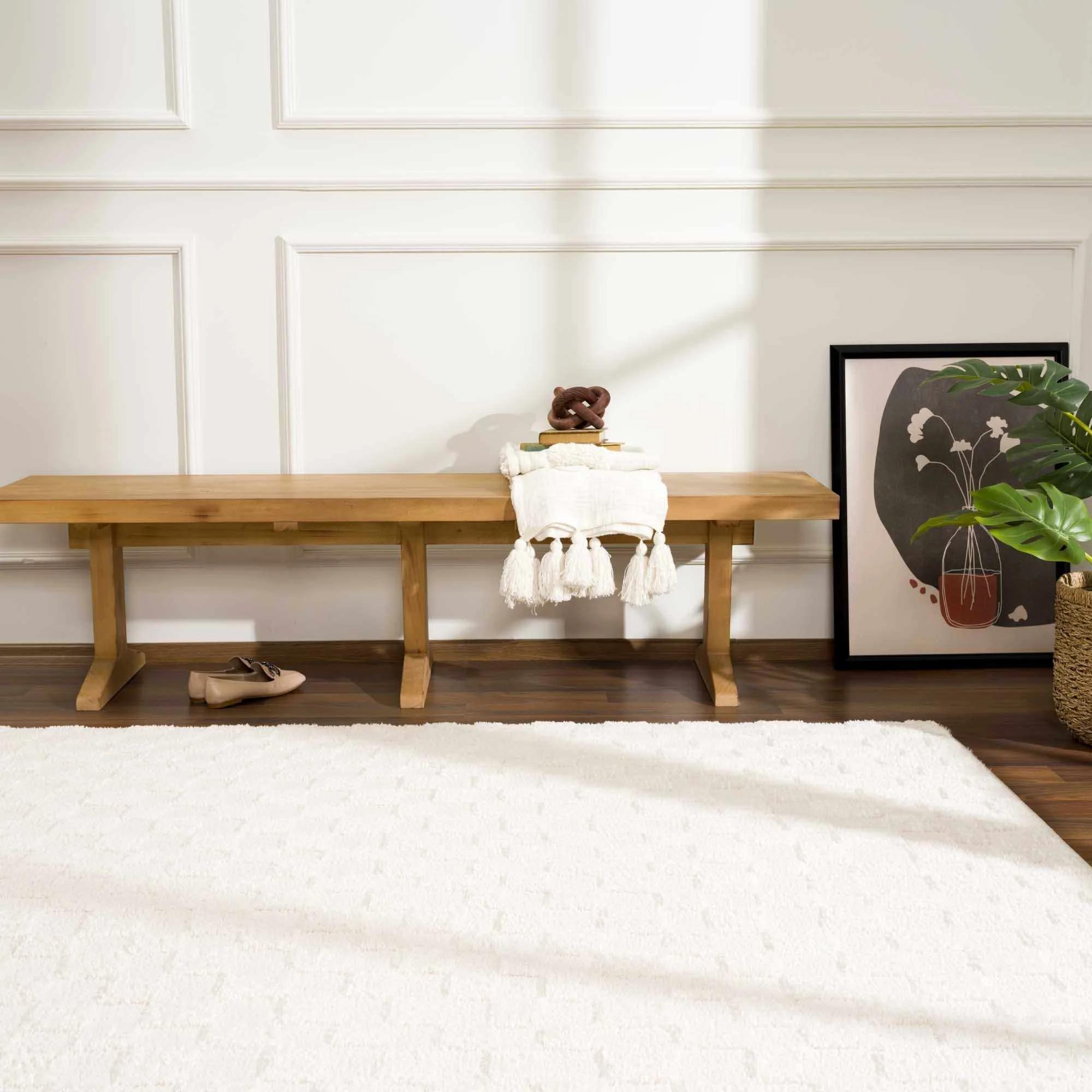 Keesa Checkered Area Rug - Image 11