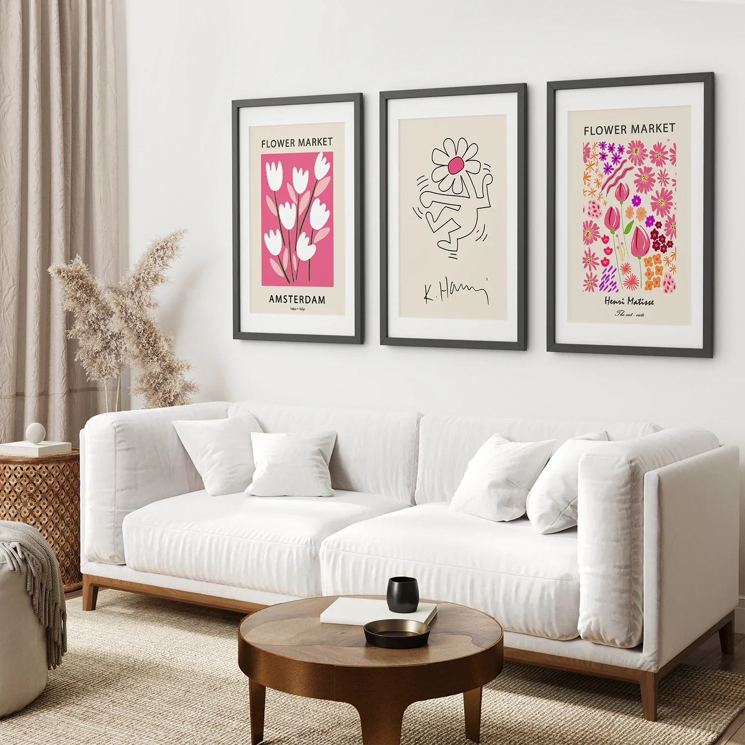 Keith Haring & Matisse Pink Set of 3 Prints - Image 5